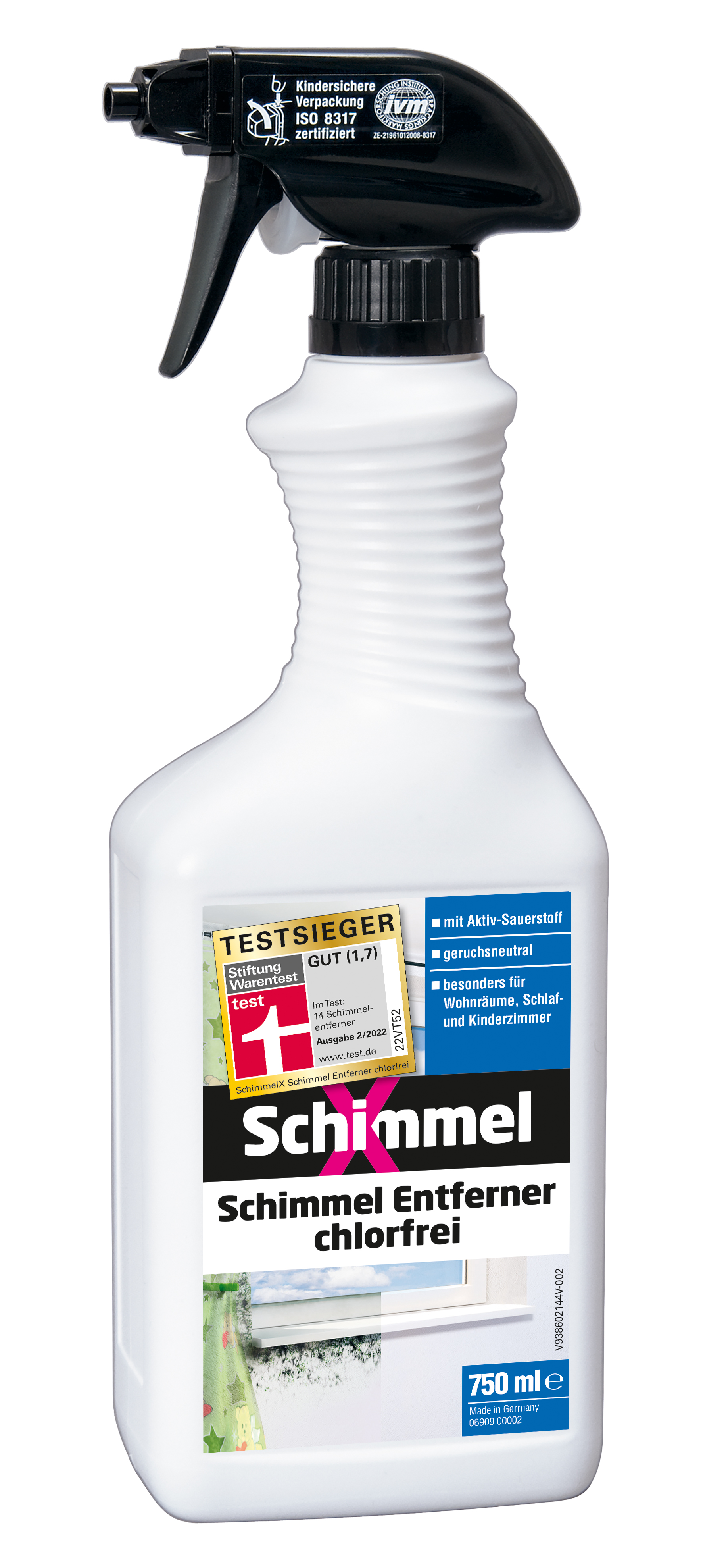 SchimmelX Schimmel Entferner, chlorfrei