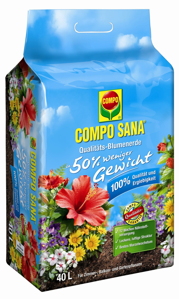 COMPO SANA QUALITÄTS-BLUMENERDE 40L 