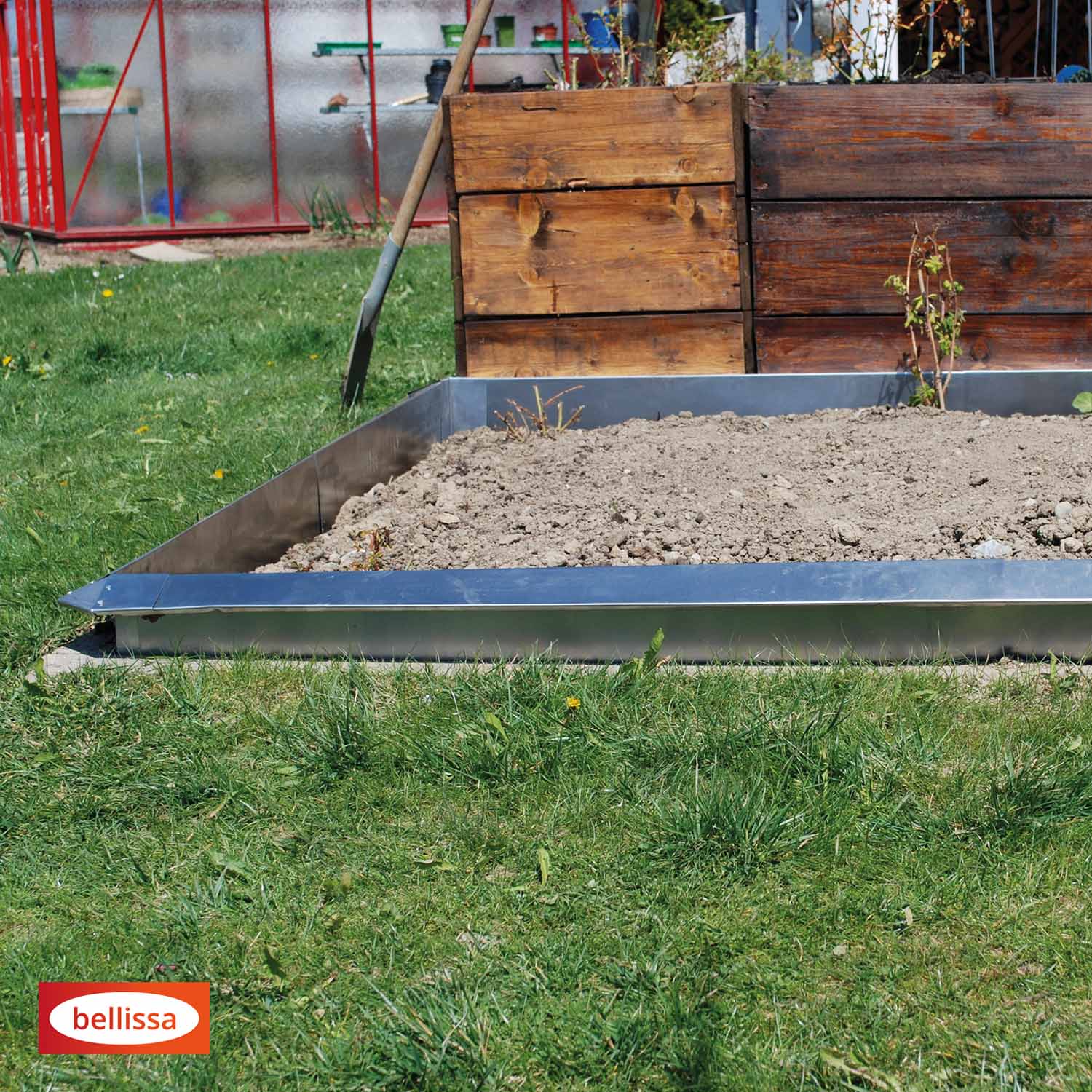 bellissa Schneckenblech Corten, 100 x 20 cm