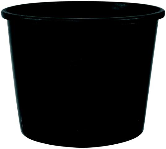 348312-34302414-L BAUMCONTAINERTOPF 24CM SCHWARZ GELI