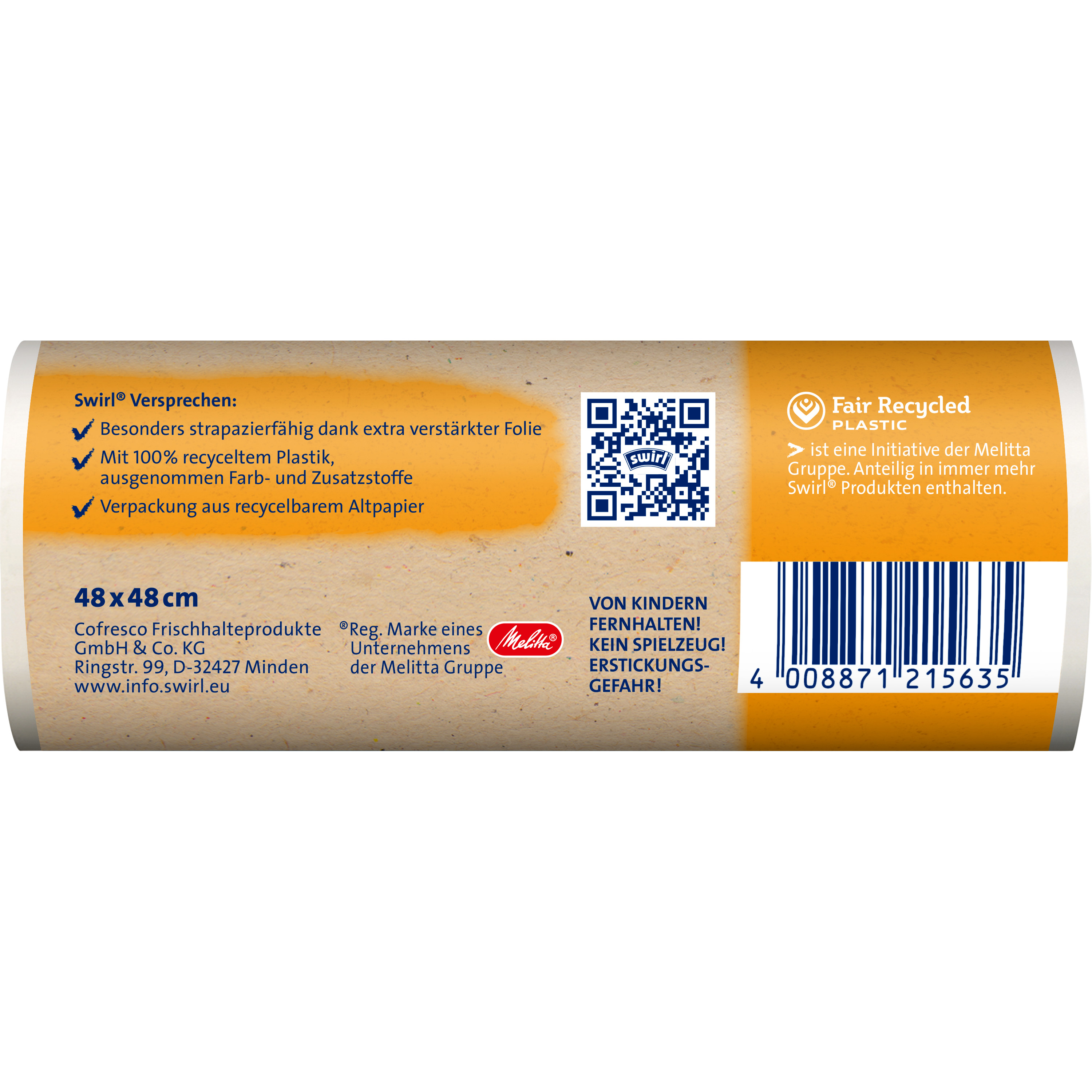 Swirl® Tragegriff-Müllbeutel, 20 l Swirl® Tragegriff-Müllbeutel, 20 l