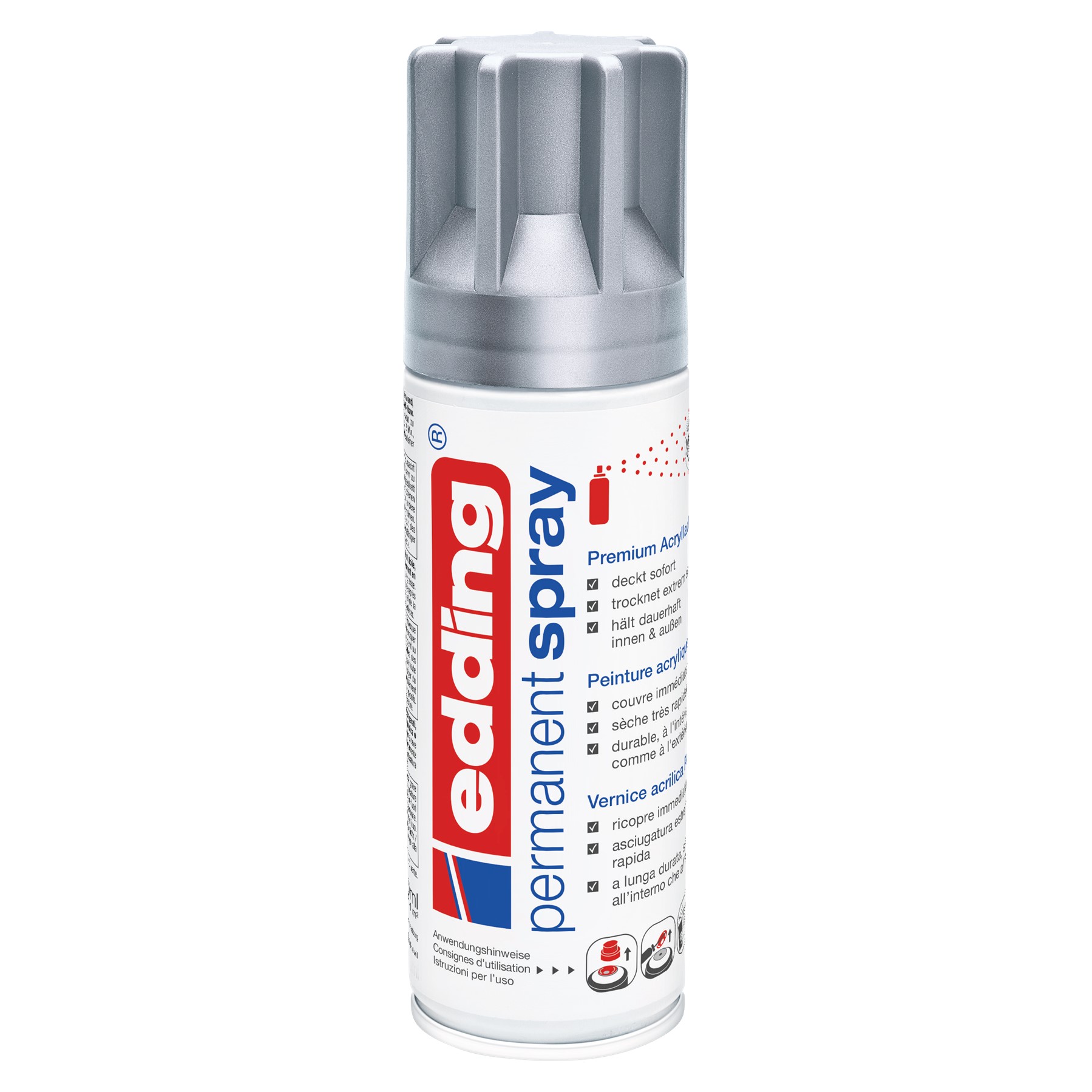 Edding Permanentspray 5200, silber