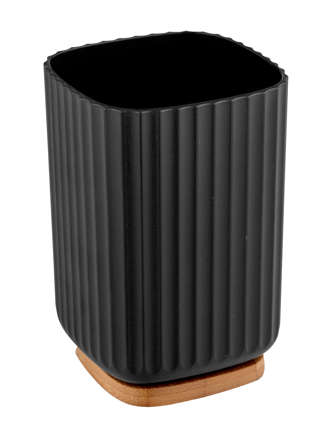 Wenko Zahnputzbecher Rotello, schwarz FSC Wenko Zahnputzbecher Rotello, schwarz FSC