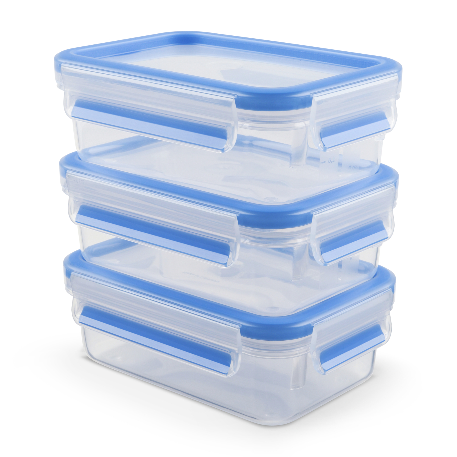 EMSA Clip & Close Frischhaltedosen-Set, 3 x 1 L, blau EMSA Clip & Close Frischhaltedosen-Set, 3 x 1 L, blau