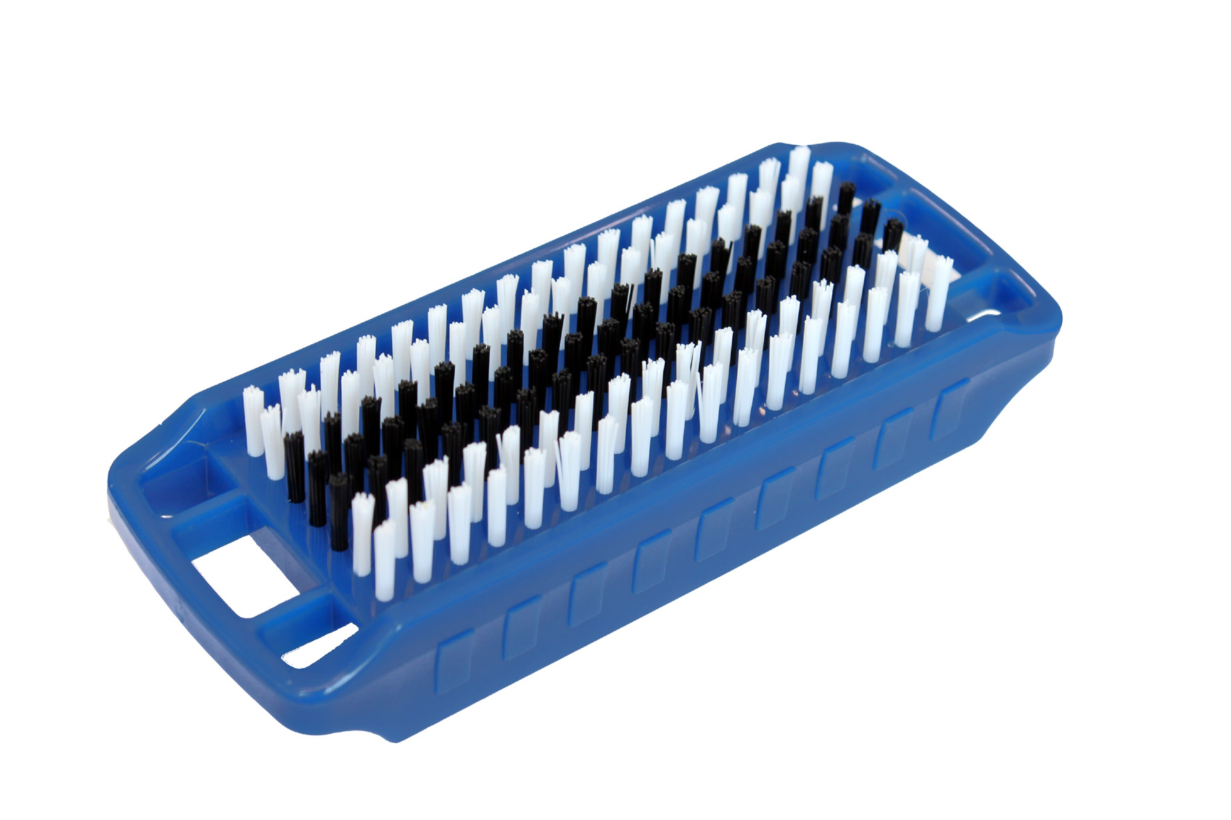 BÜRSTENMANN NAGELBÜRSTE BLAU NYLON DOPPELS.   