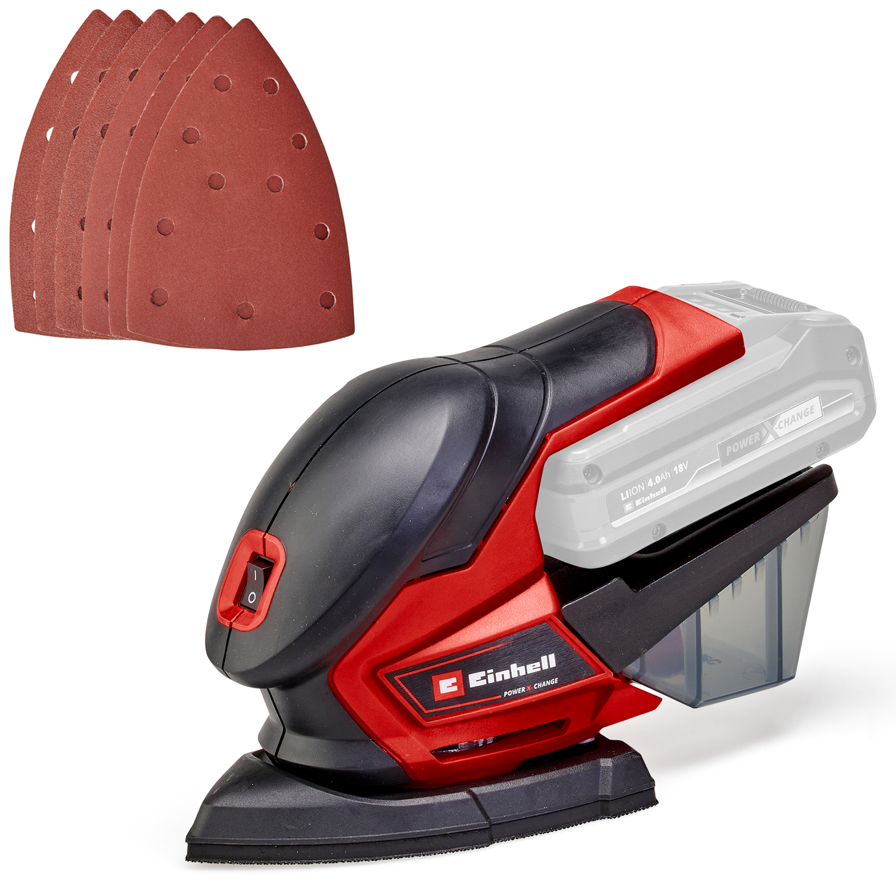 Einhell Akku-Multischleifer TE-OS 18/150 Li Solo