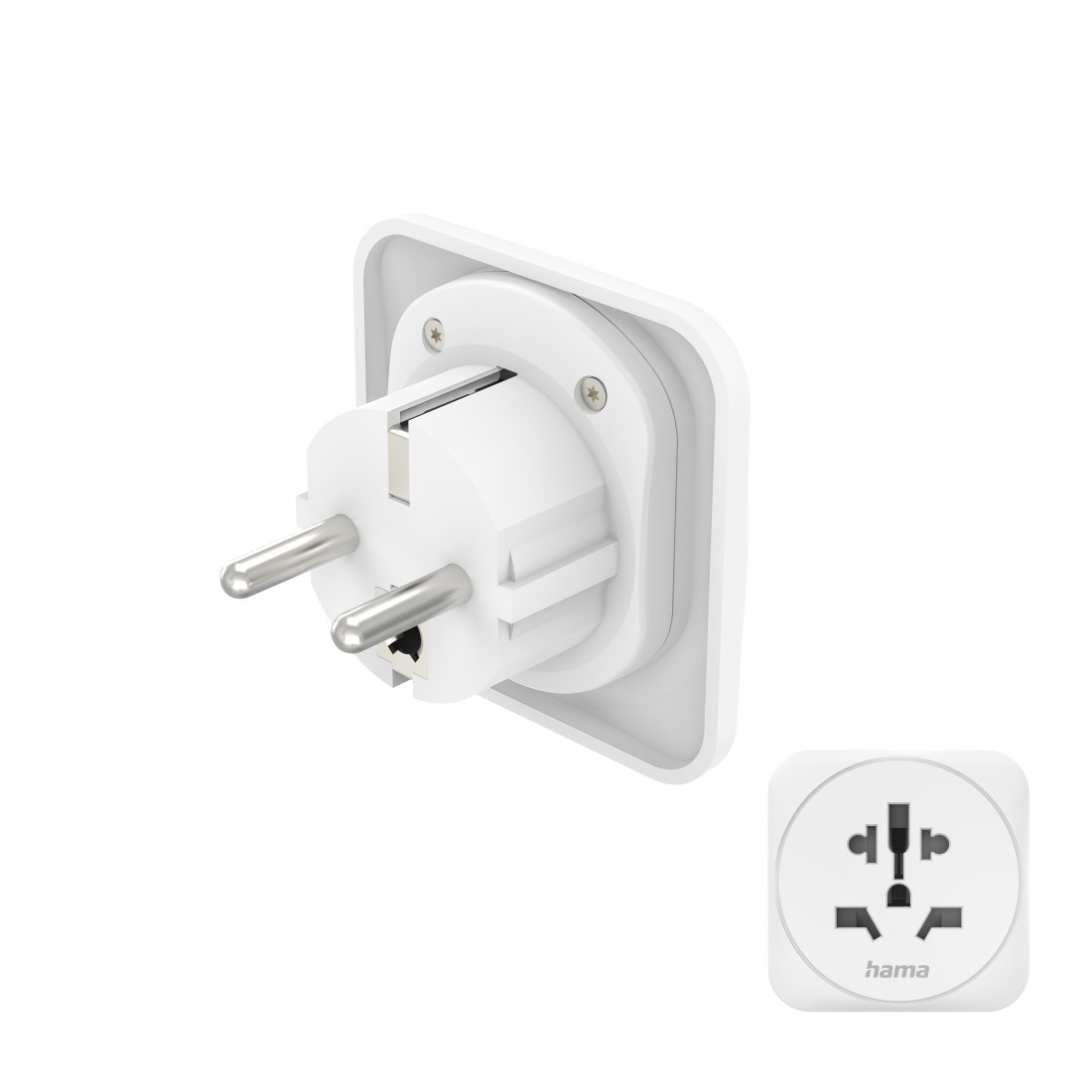 Hama Reisestecker universell, weiß Hama Reisestecker universell, weiß