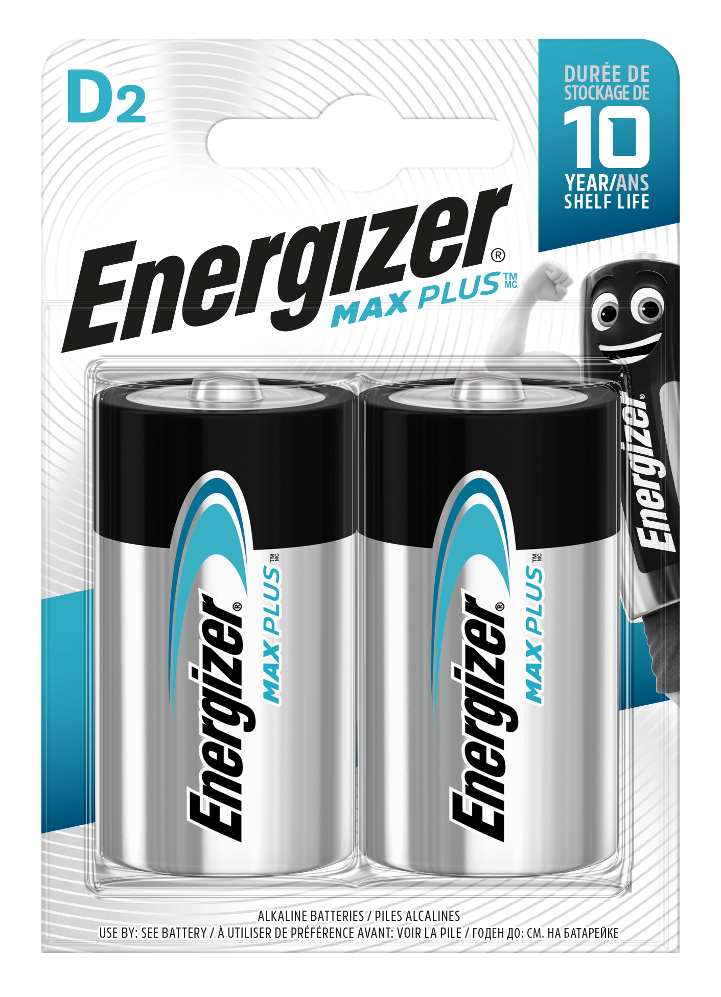 7638900423358 ENERGIZER BATTERIEN MAX PLUS MONO (D) 2 STÜCK