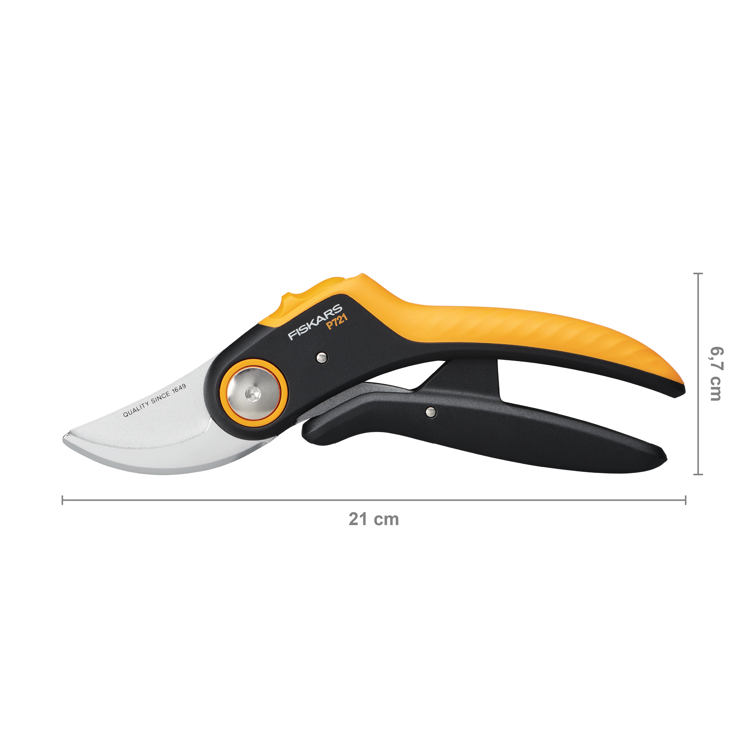 Fiskars Plus Bypass-Gartenschere P721 Fiskars Plus Bypass-Gartenschere P721