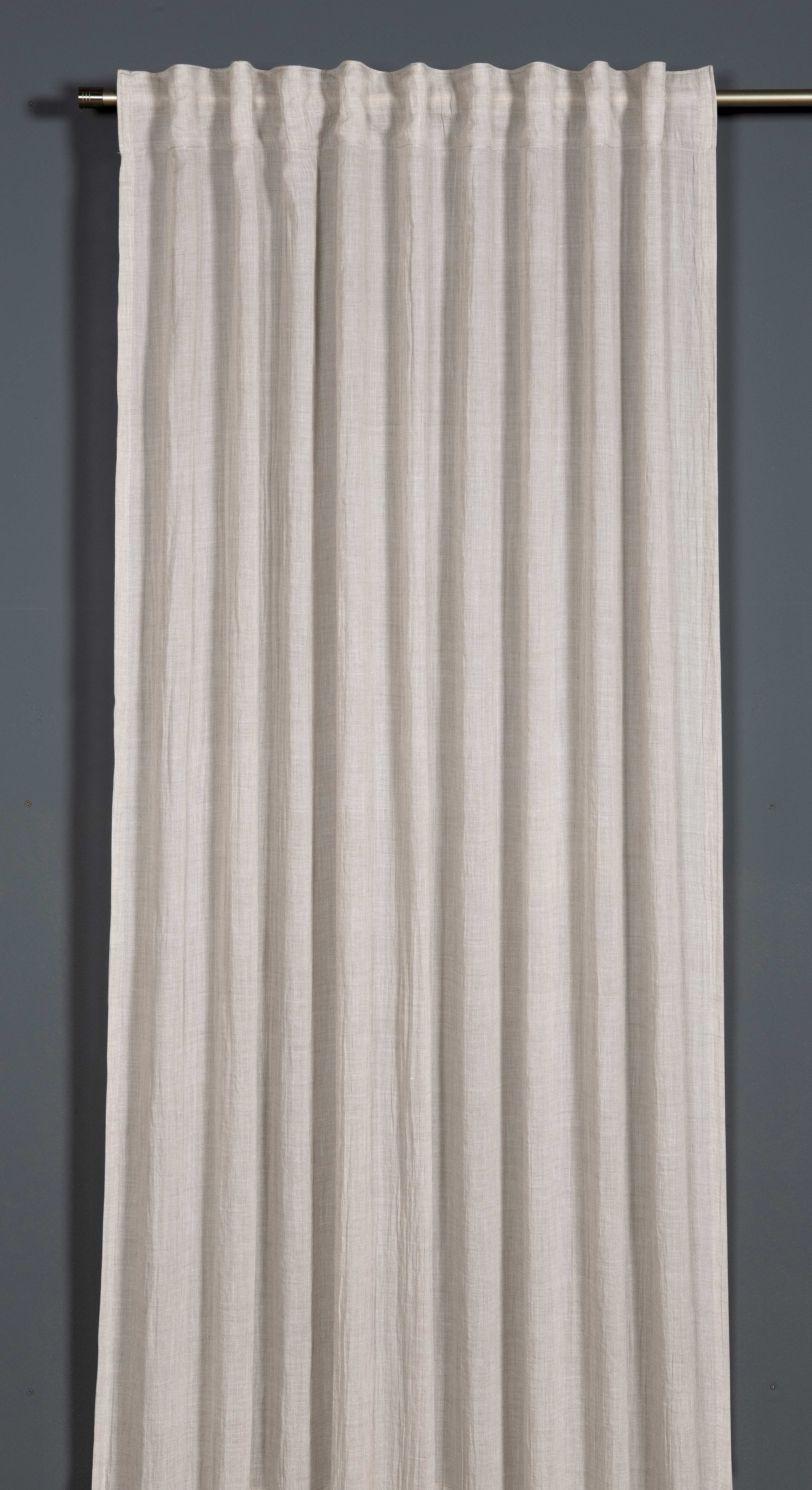 Sehlbach Schal mit Gardinenband natur, 135 x 245 cm Sehlbach Schal mit Gardinenband natur, 135 x 245 cm