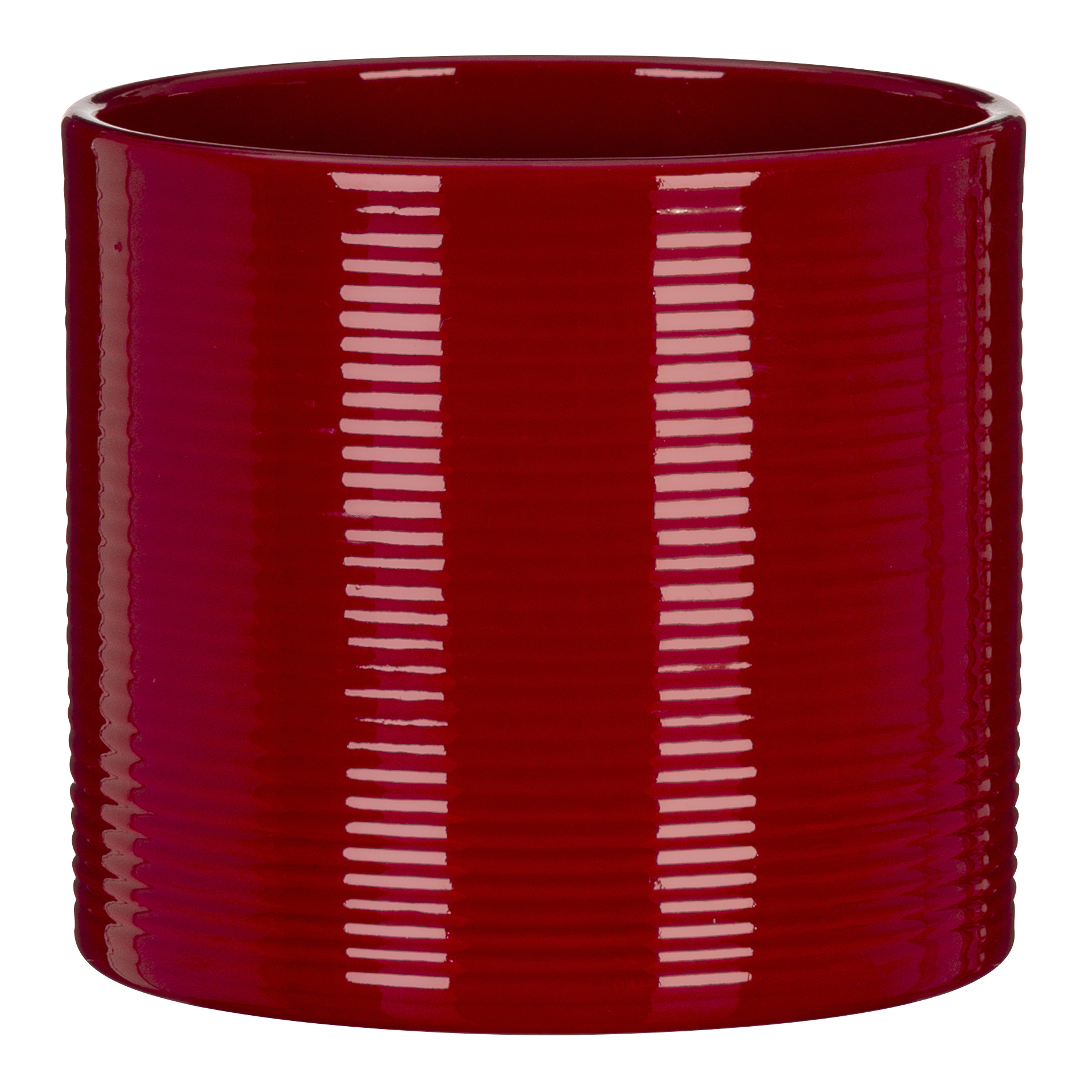 Scheurich Übertöpfe 828/09 Intense Red im Thekenidisplay, 36 tlg.
