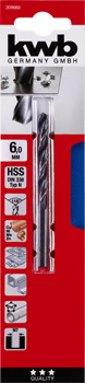 Kwb HSS Spiralbohrer 6.0 mm