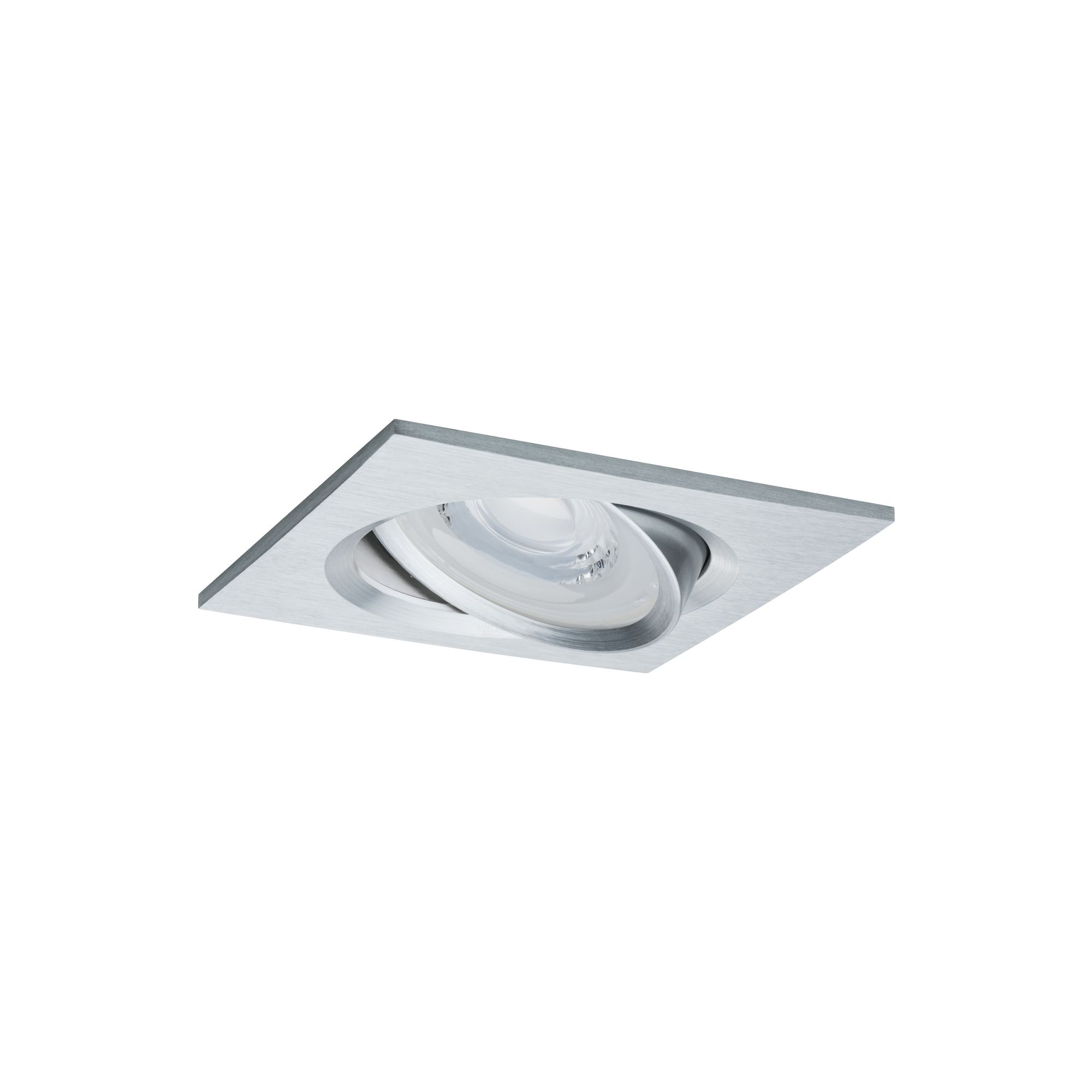PAULMANN EINBAULEUCHTE  3X6,5W 2700K ECKIG SCHWENKBAR ALU