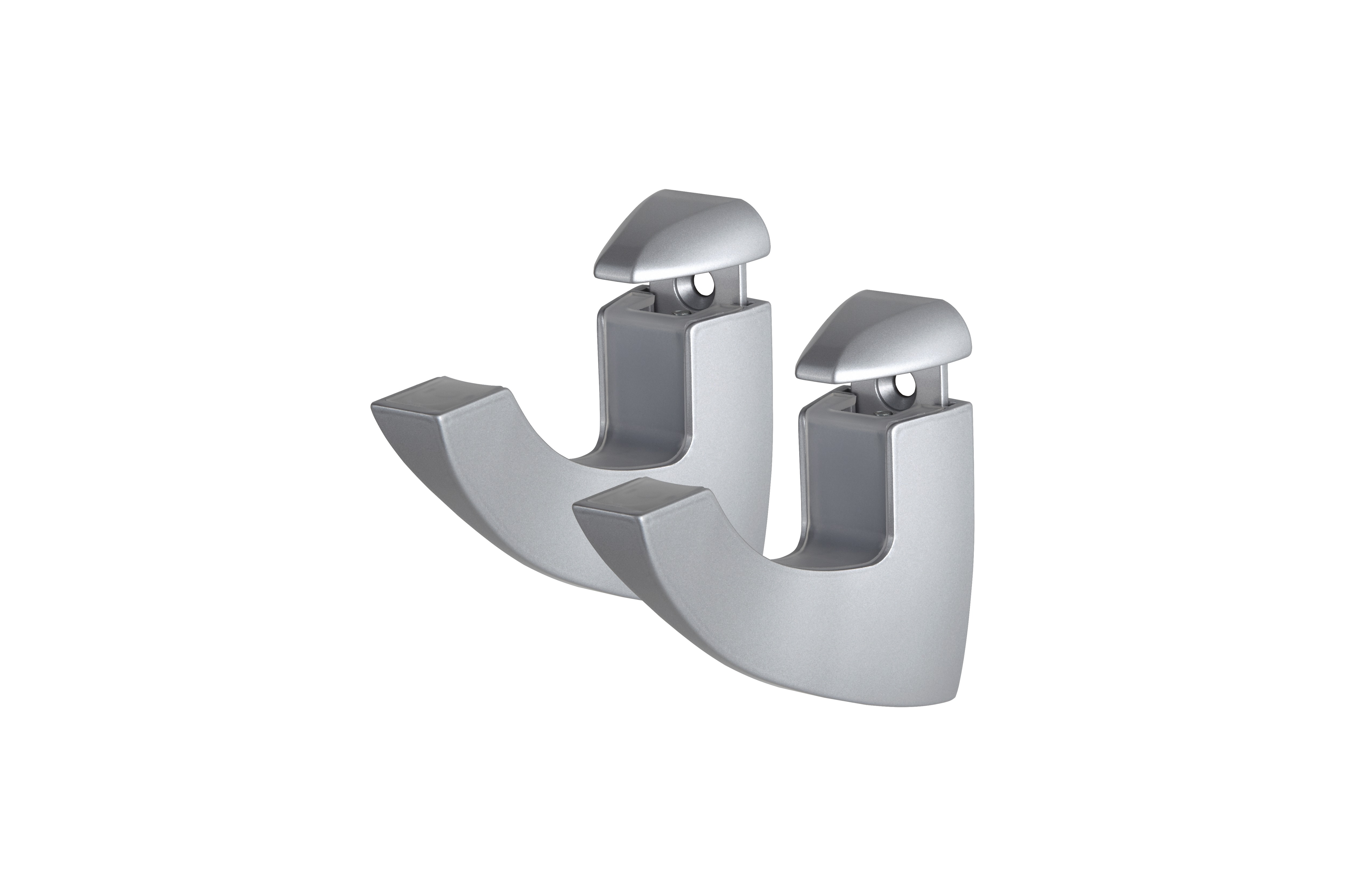 13350-Scoop-Maxi-6-40mm_Paar_Silber Dolle Regalträger Scoop Maxi-Set