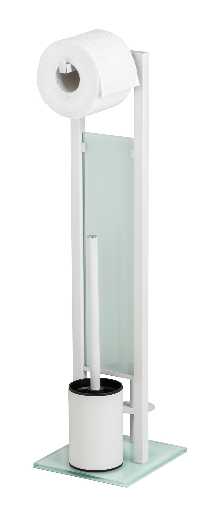 Wenko Stand WC-Garnitur Rivalta, weiß Wenko Stand WC-Garnitur Rivalta, weiß