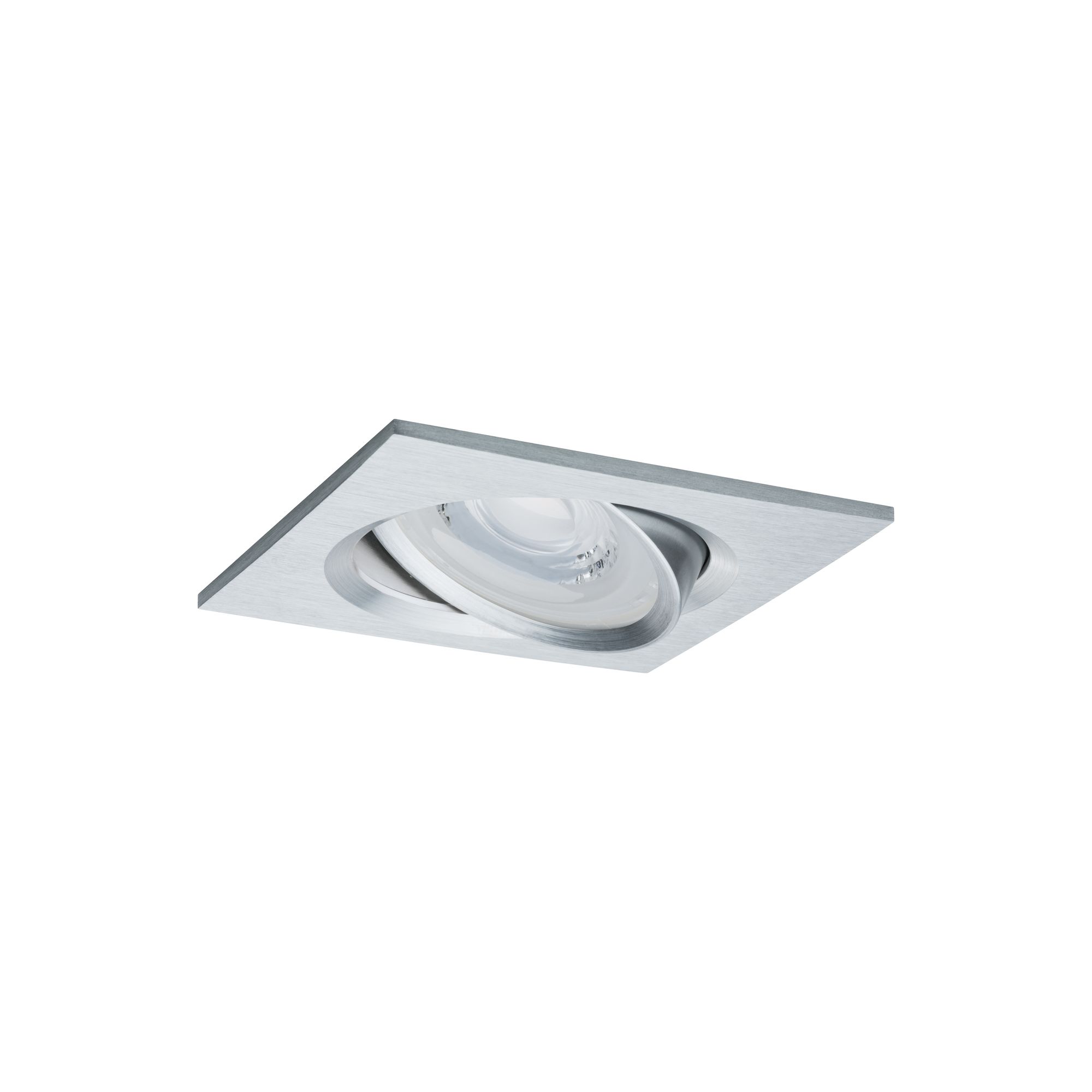 PAULMANN EINBAULEUCHTE  3X6,5W 2700K SCHWENKBAR ECKIG ALU