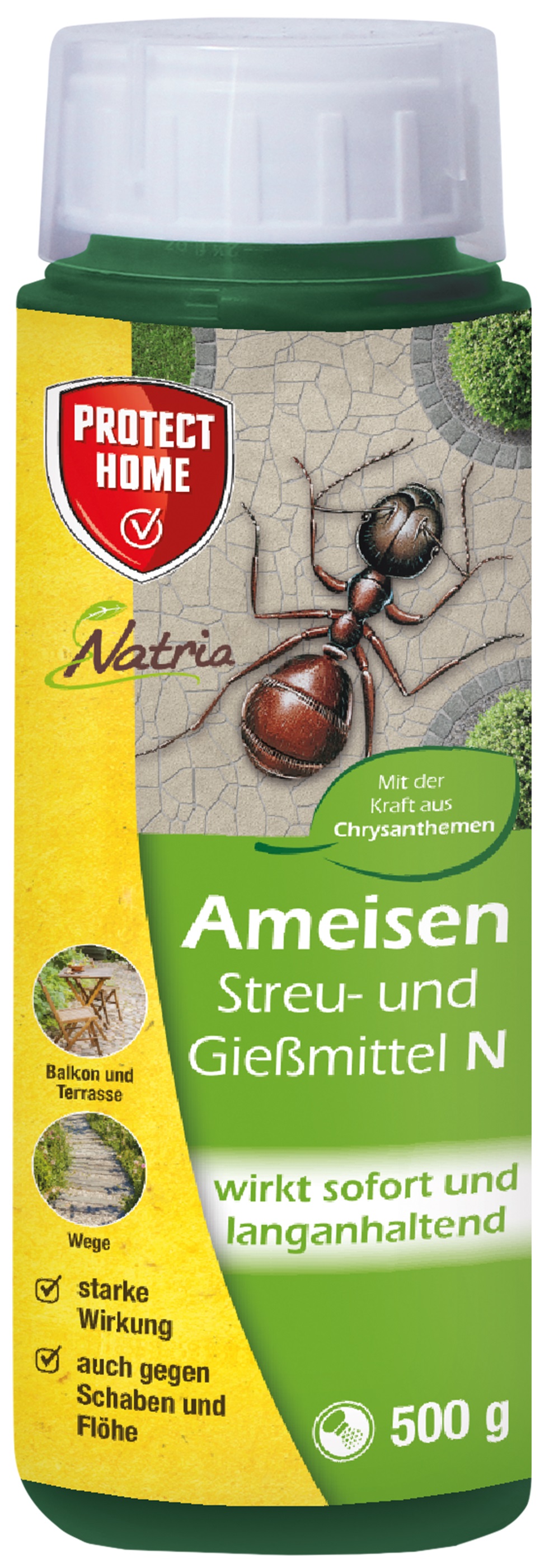 Protect Home Natria Ameisen Streu- und Gießmittel N, 500 g