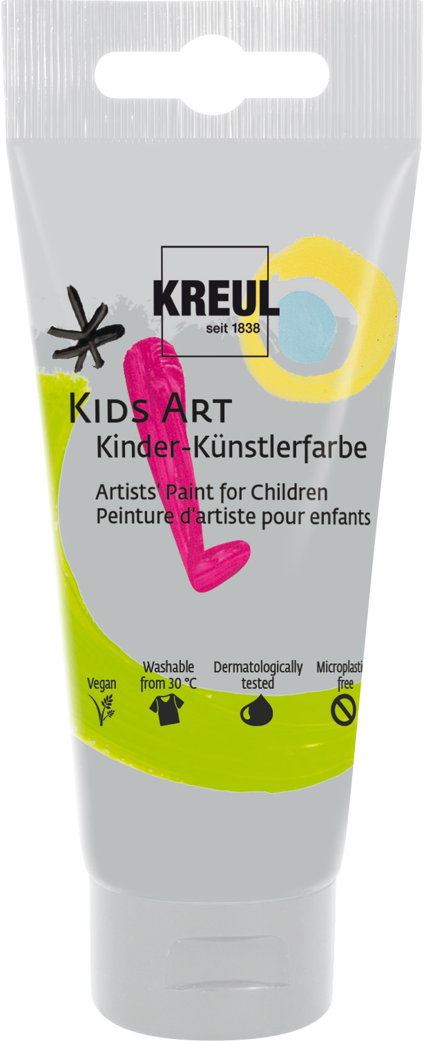 Kreul Kids Art Kinder-Künstlerfarbe Silber, 75 ml Kreul Kids Art Kinder-Künstlerfarbe Silber, 75 ml