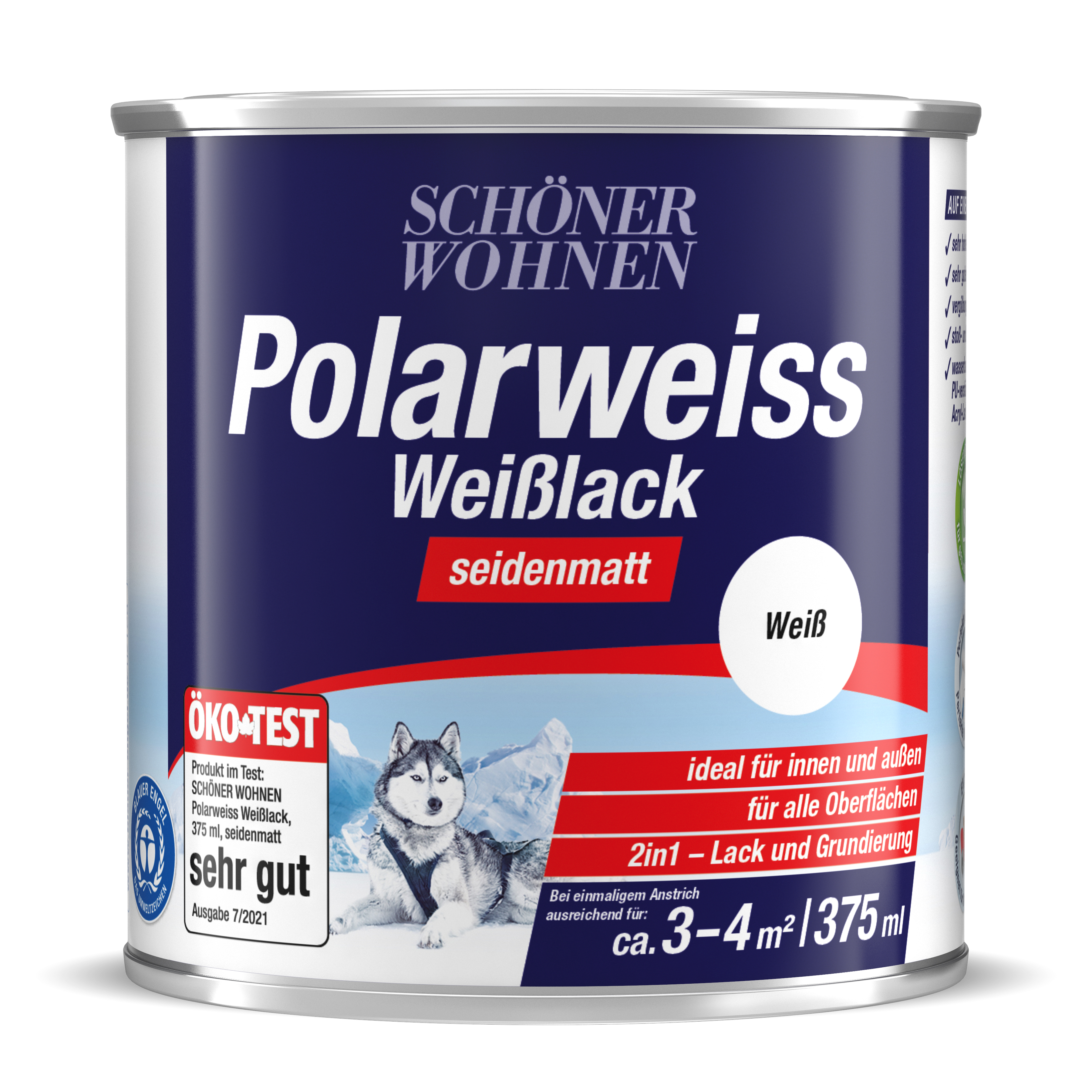 SW_9426-0375-0095 Schöner Wohnen Polarweiss Weißlack, seidenmatt