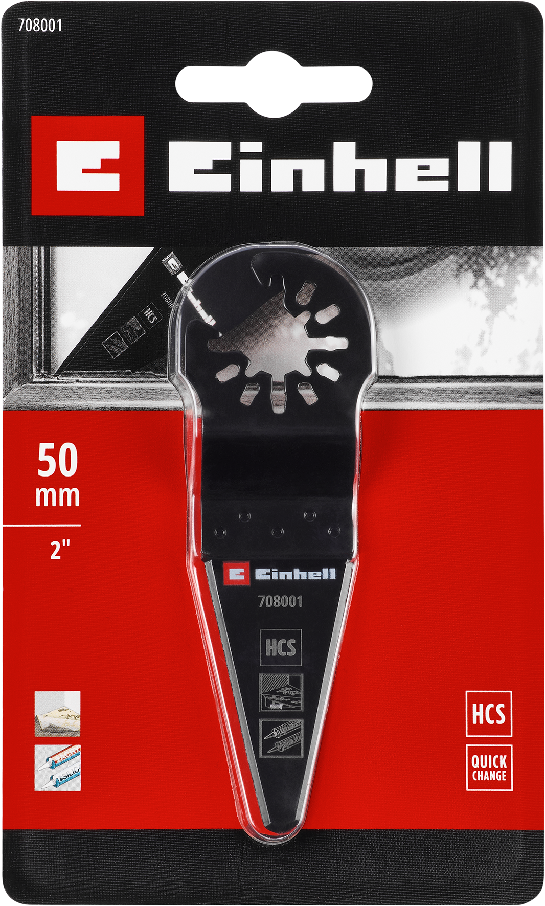 Einhell HCS-Schabermesser mit Universalaufnahme, spitz Einhell HCS-Schabermesser mit Universalaufnahme, spitz