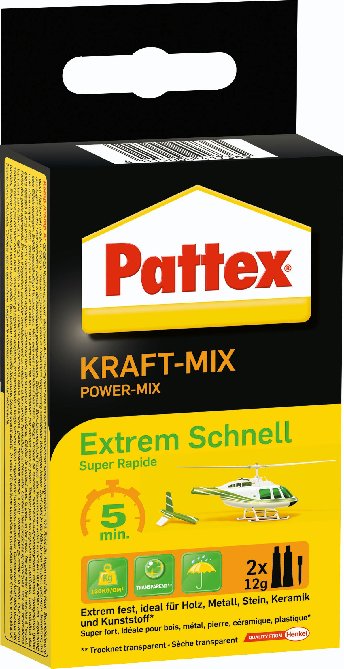 4015000417365 Pattex Kraft Mix Extrem Schnell, 25 g