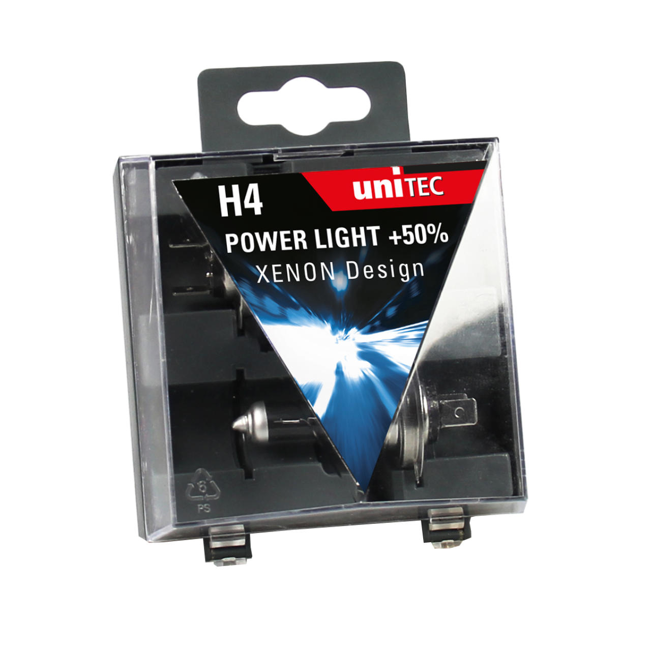  H4 AUTOLAMPE POWER LIGHT +50% 12V60/55W 2X