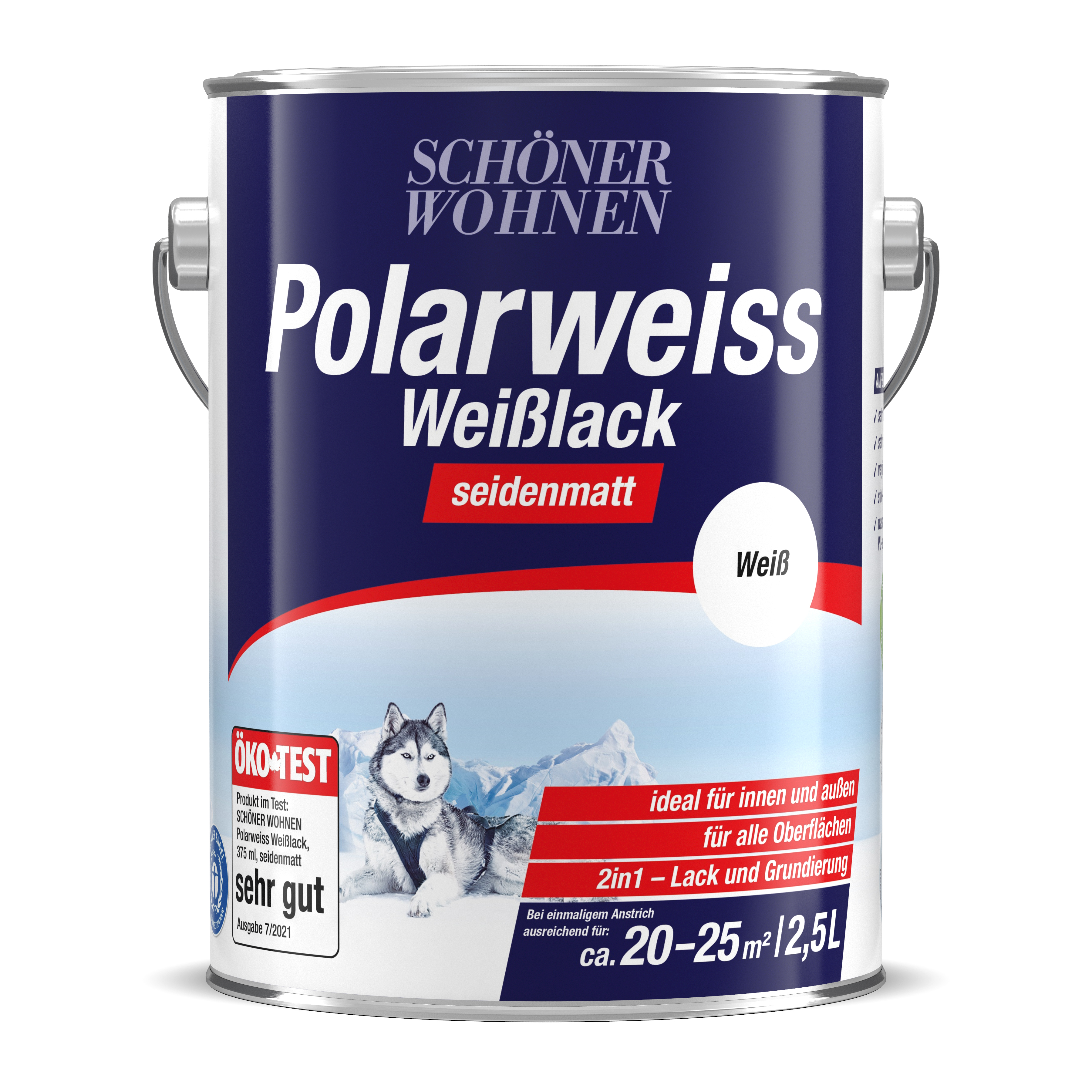 SW_9426-02_5-00958dTUixTimst2s Schöner Wohnen Polarweiss Weißlack, seidenmatt