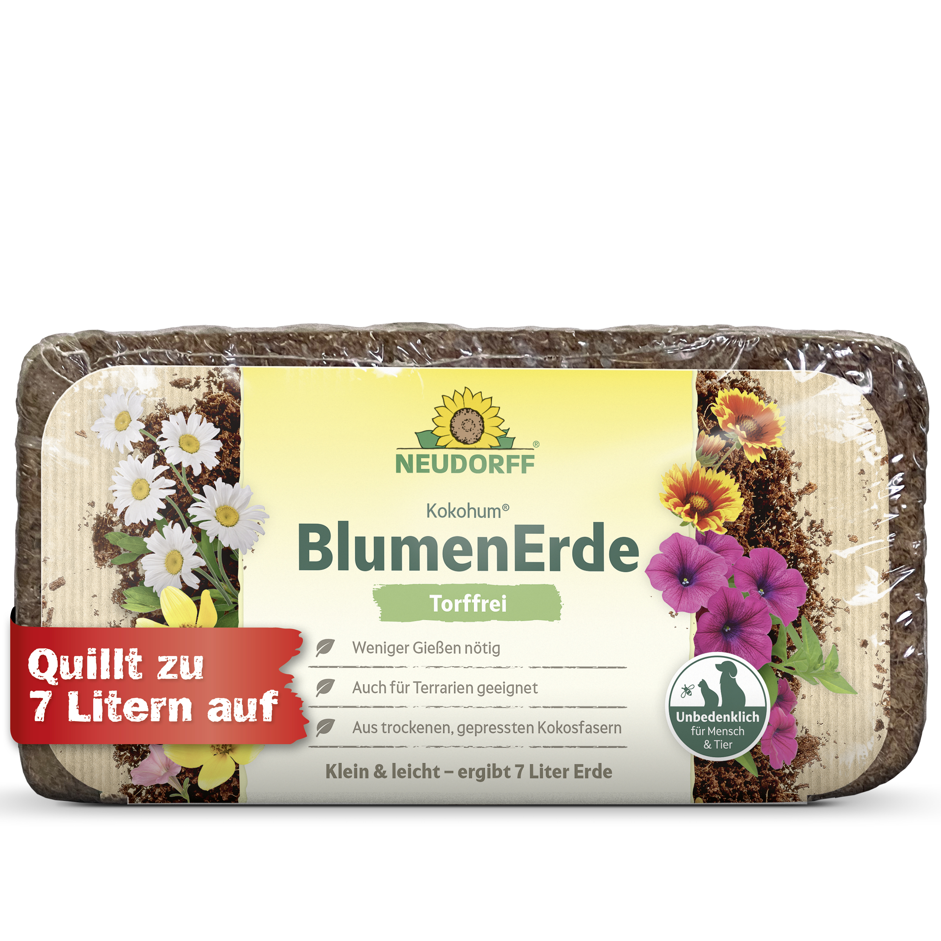 Neudorff Kokohum BlumenErde, 7 l