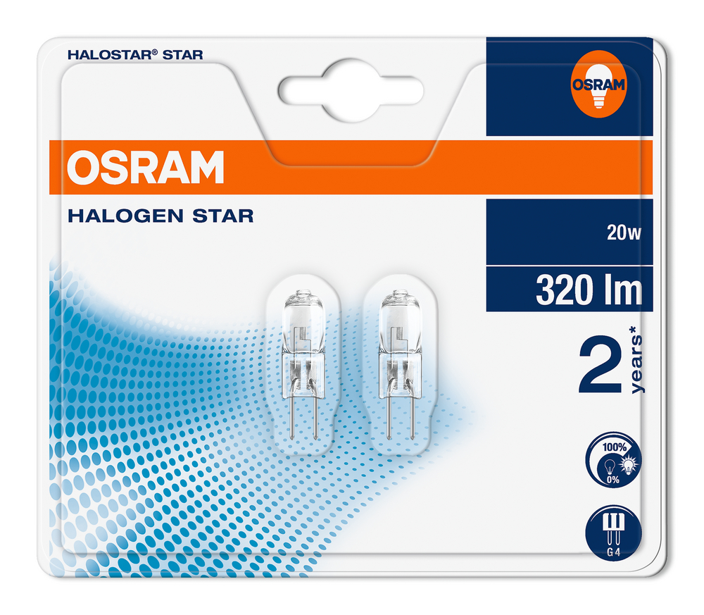 OSRAM LEUCHTMITTEL HALOSTAR STAR 20W G4 