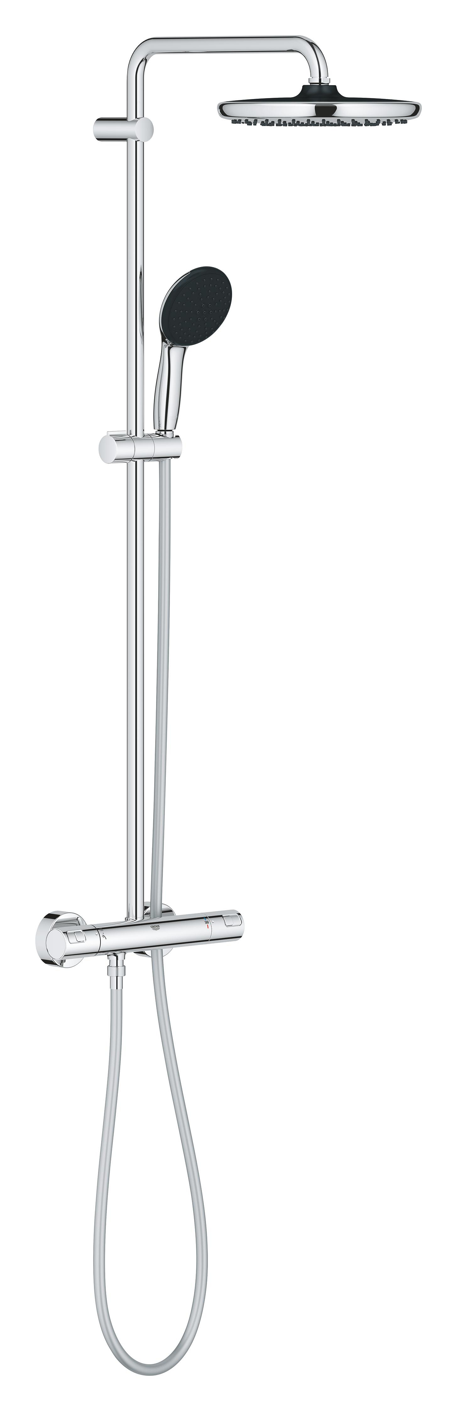 Grohe Vitalio Start System 250 Duschsystem mit Thermostatbatterie für die Wandmontage