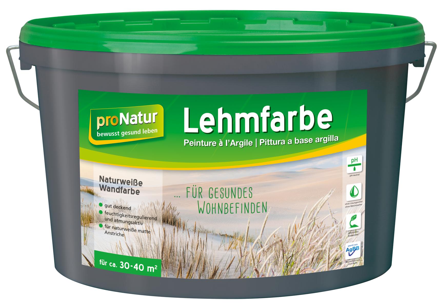 4016215107126 proNatur Lehmfarbe, 5 l