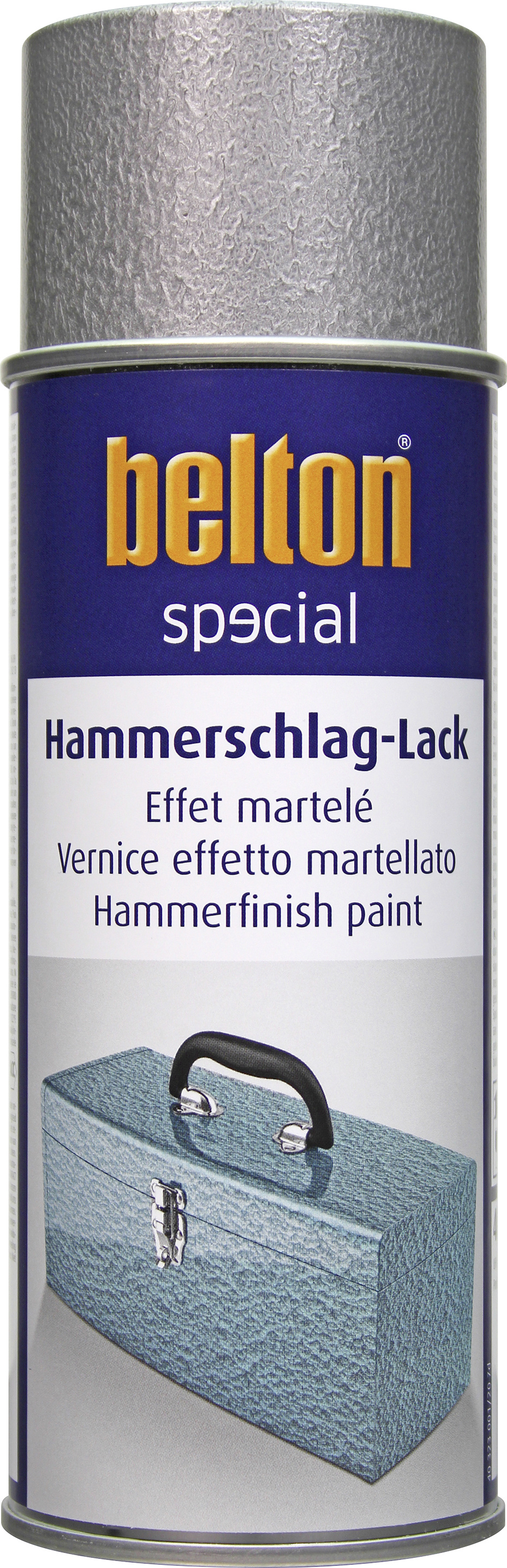 belton Special Hammerschlag-Lack silber, 400ml