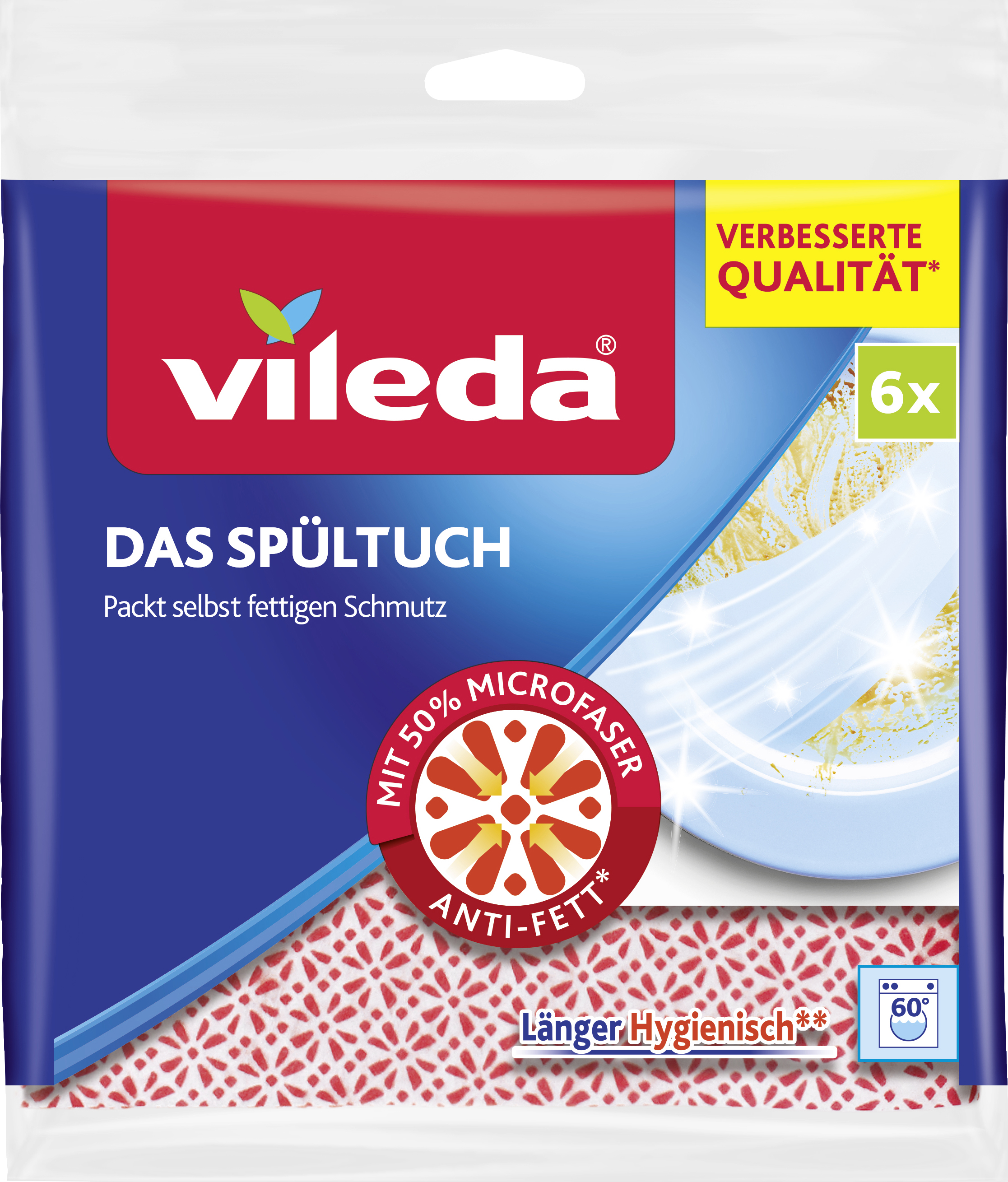VILEDA SPÜLTUCH 6ER ECONOMY PACK         