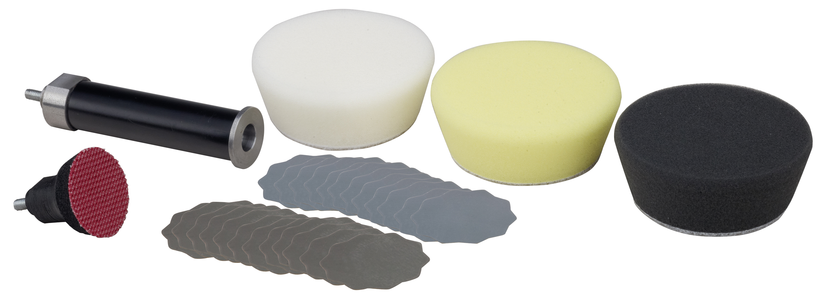 Proxxon Profi-Schleif- und Polierset mit Schleifteller Ø 30 mm und 80 mm Verlängerung Proxxon Profi-Schleif- und Polierset mit Schleifteller Ø 30 mm und 80 mm Verlängerung