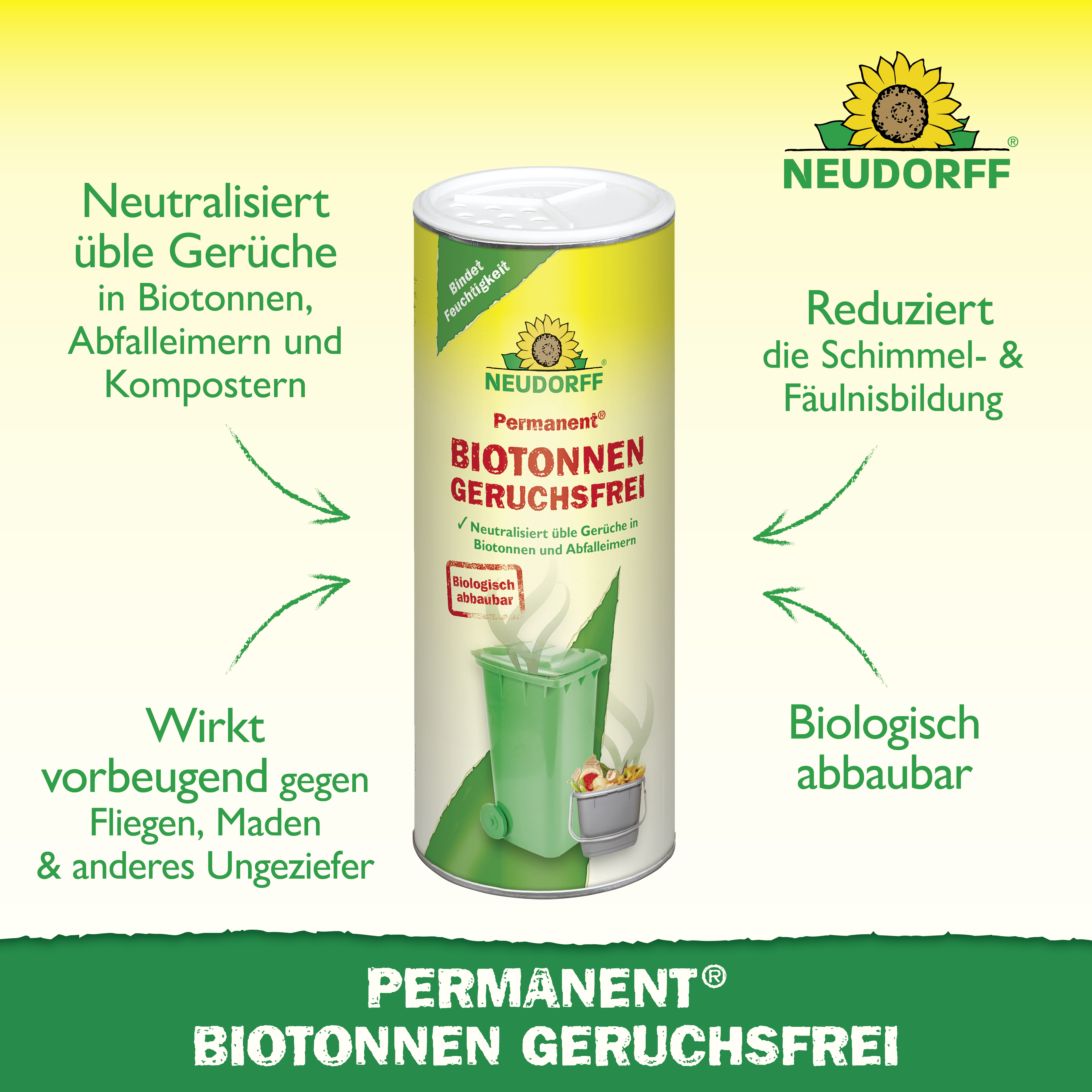 Neudorff Permanent Biotonnen GeruchsFrei