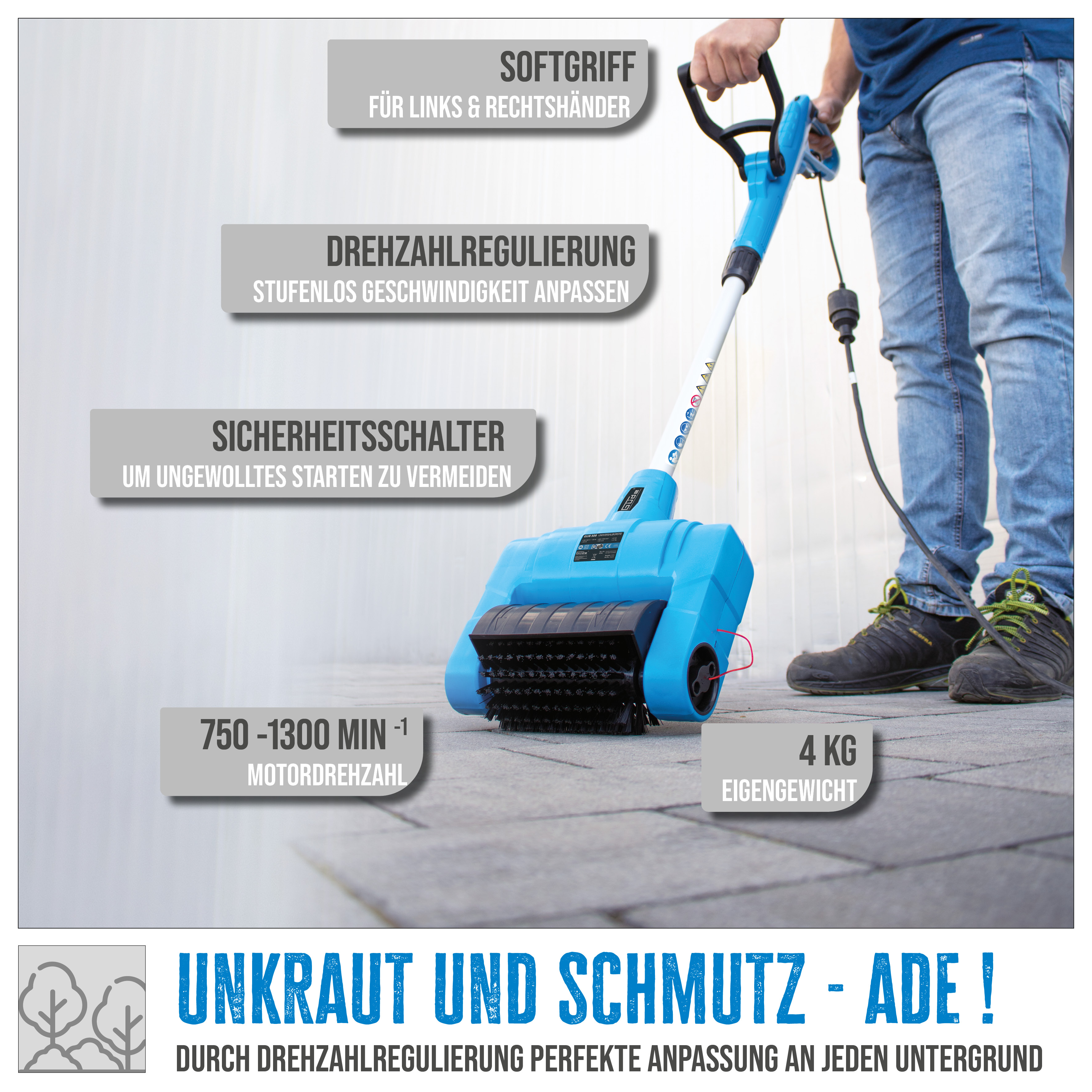 Güde Universalbürste GUB 500 Güde Universalbürste GUB 500