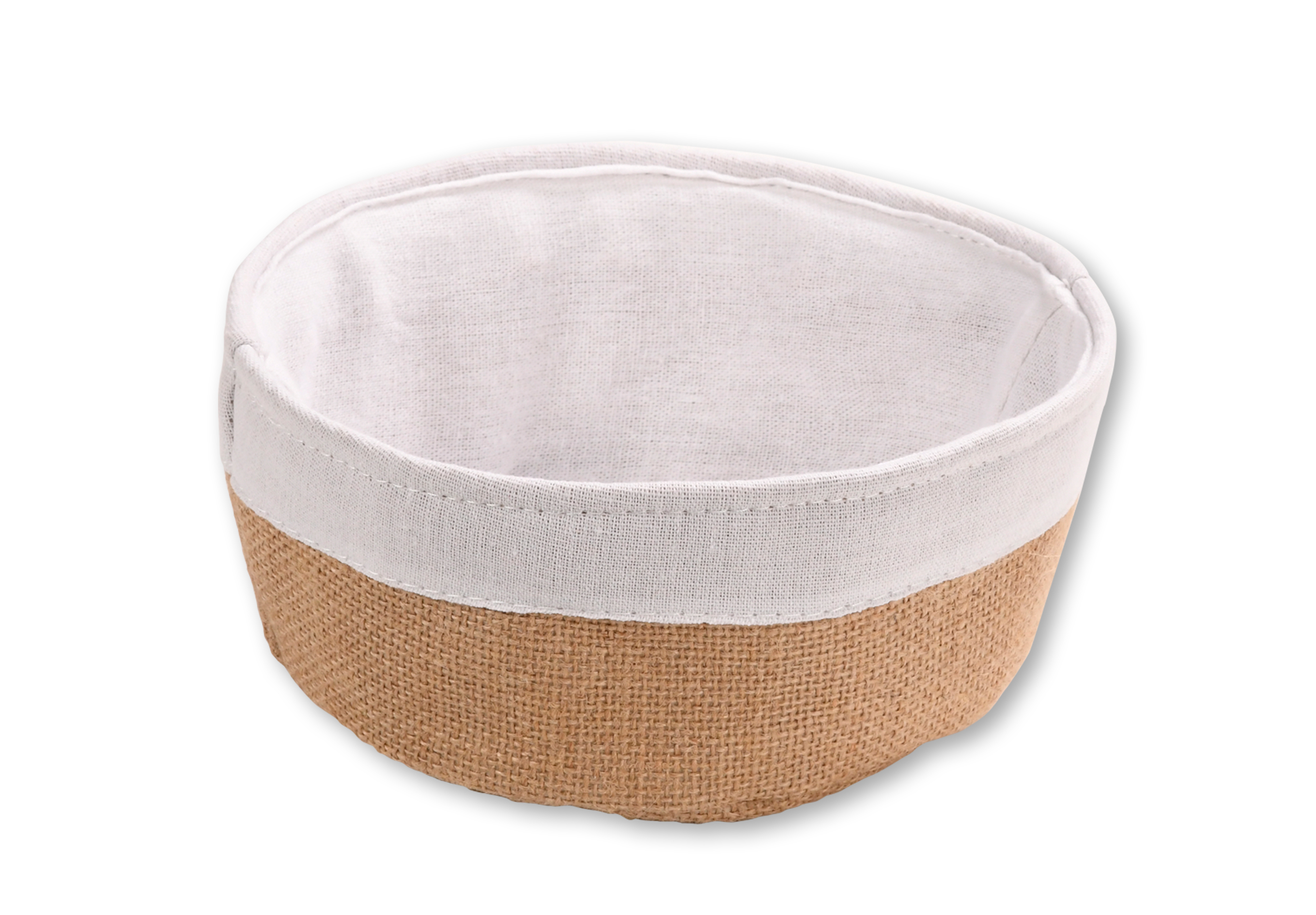 Kesper Brotkorb, Baumwolle, Jute, Ø 20 cm / Höhe: 9 cm Kesper Brotkorb, Baumwolle, Jute, Ø 20 cm / Höhe: 9 cm