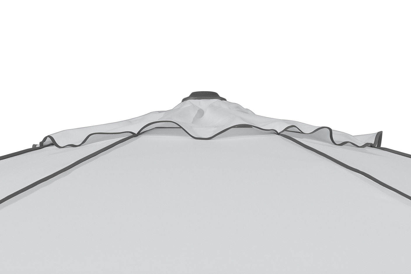 Schneider Schirm Adria 350cm Silbergrau