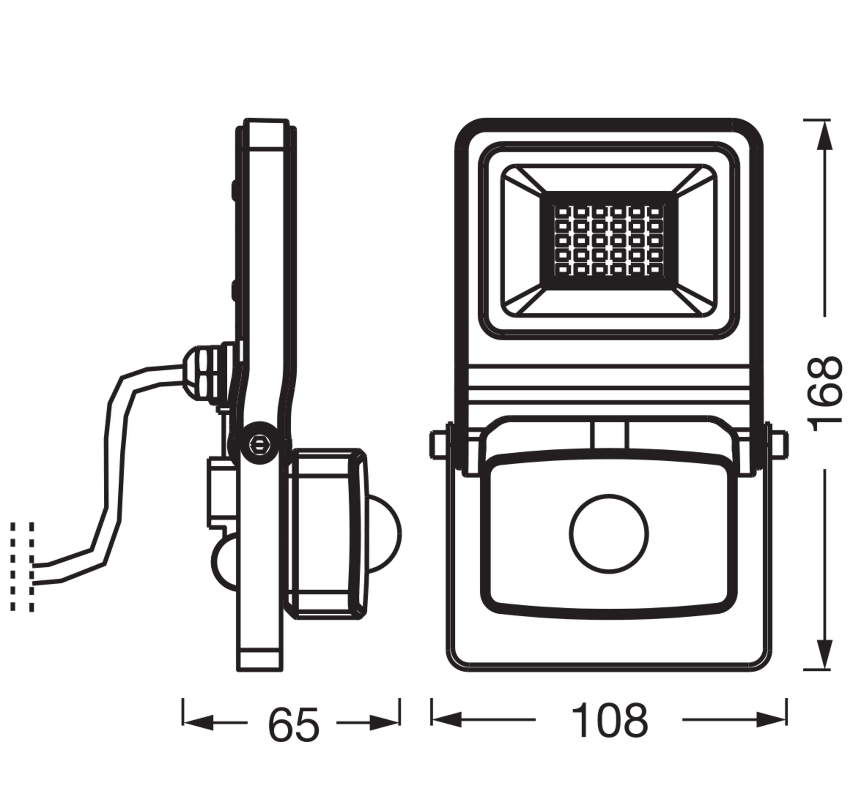 Osram LED Strahler Endura, 20W, Kaltweiß