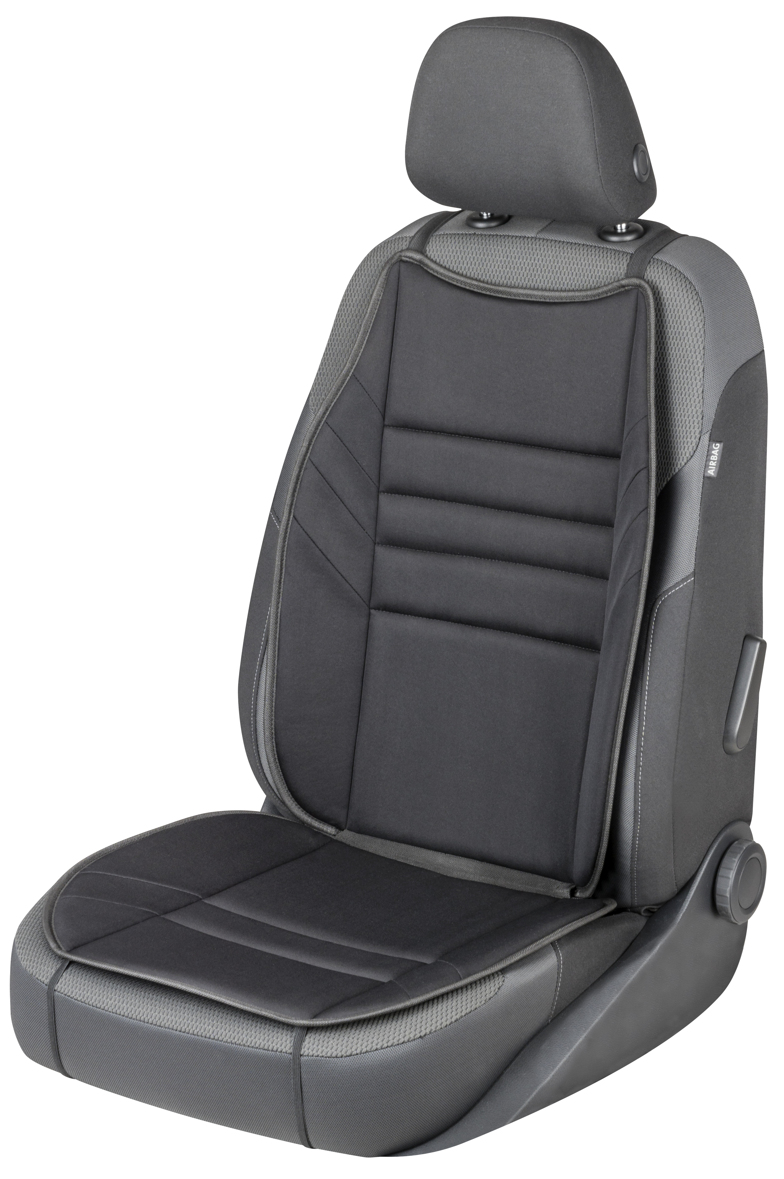 CarComfort Sitzaufleger Britt, schwarz/schwarz CarComfort Sitzaufleger Britt, schwarz/schwarz