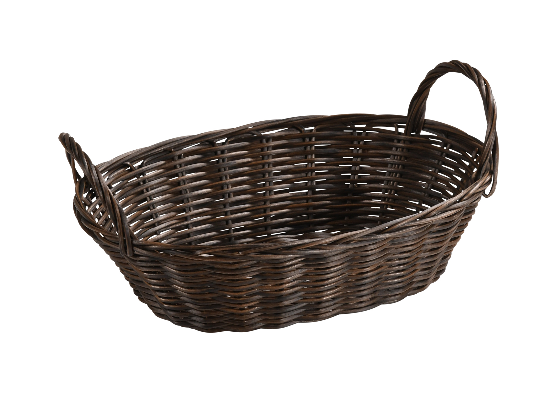 Kesper Brot- und Obskorb, Kunststoff, braun, 29 x 18 cm Kesper Brot- und Obskorb, Kunststoff, braun, 29 x 18 cm