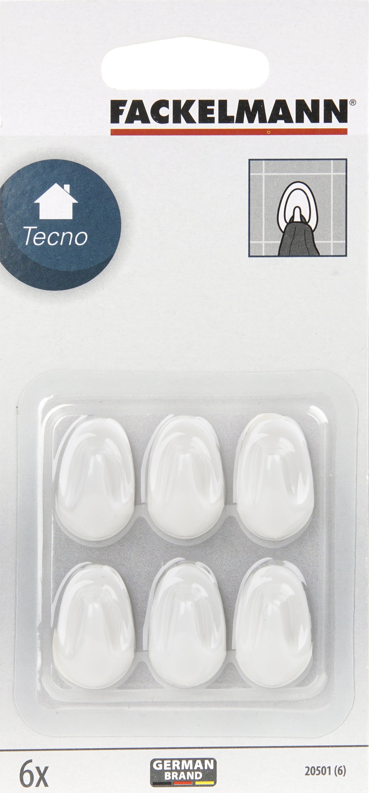 018055_02 FACKELMANN  ALLROUNDHAKEN TECNO 25MM WEIß