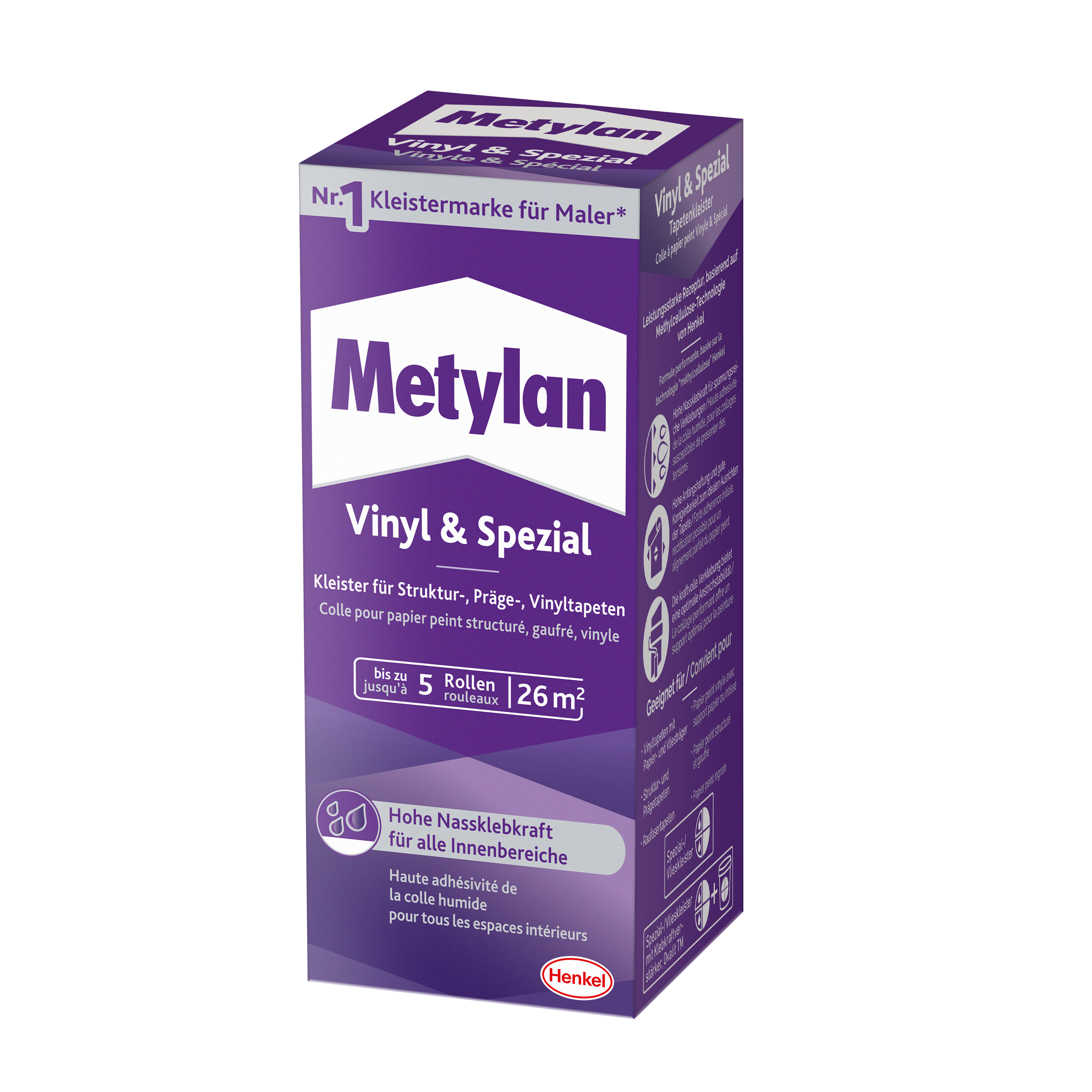Metylan Tapetenkleister Vinyl & Spezial Pulver, 180 g