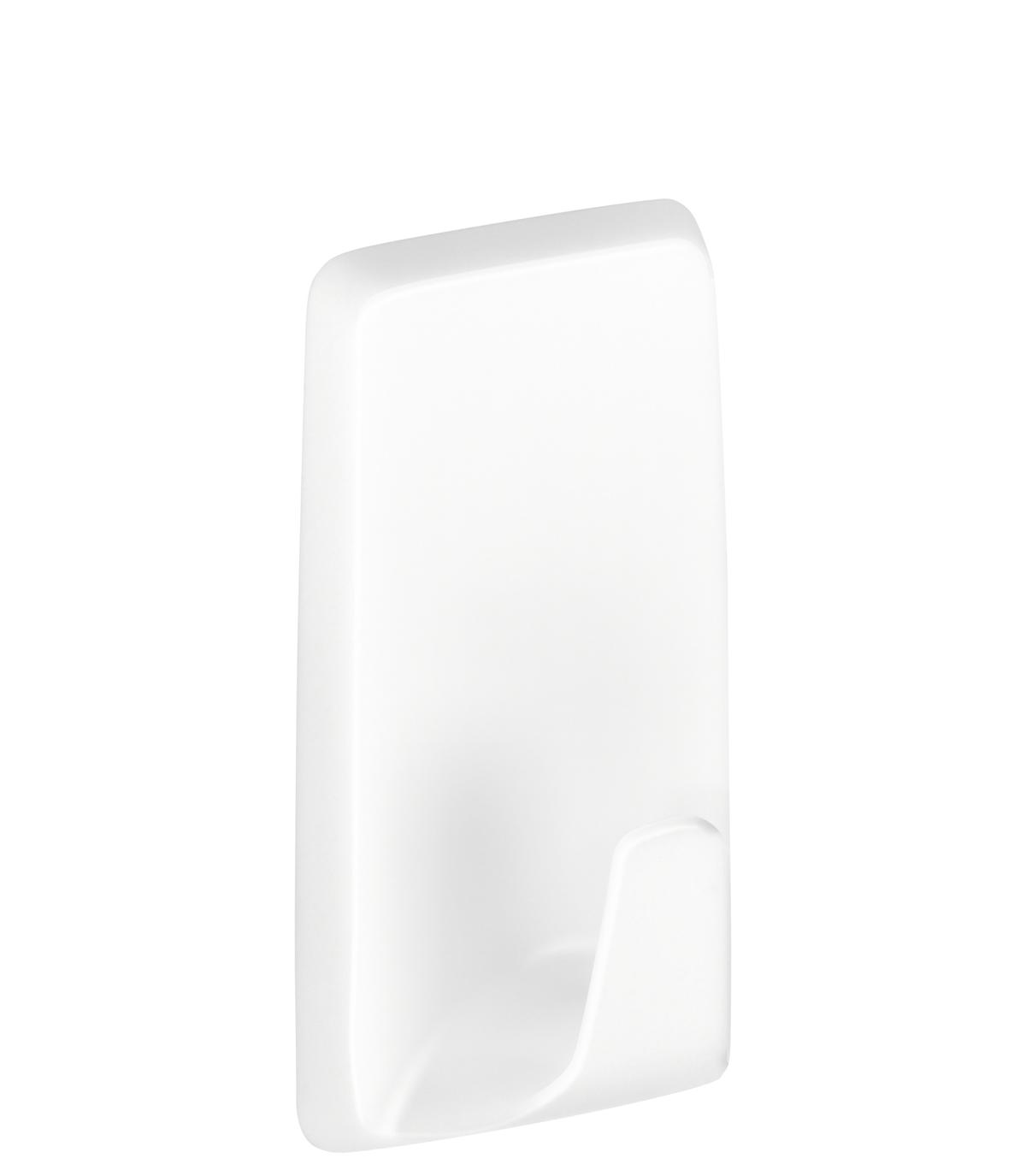 tesa_Powerstrips_hooks_58272_left_pr tesa Powerstrips Selbstklebehaken Large, Metall, weiß