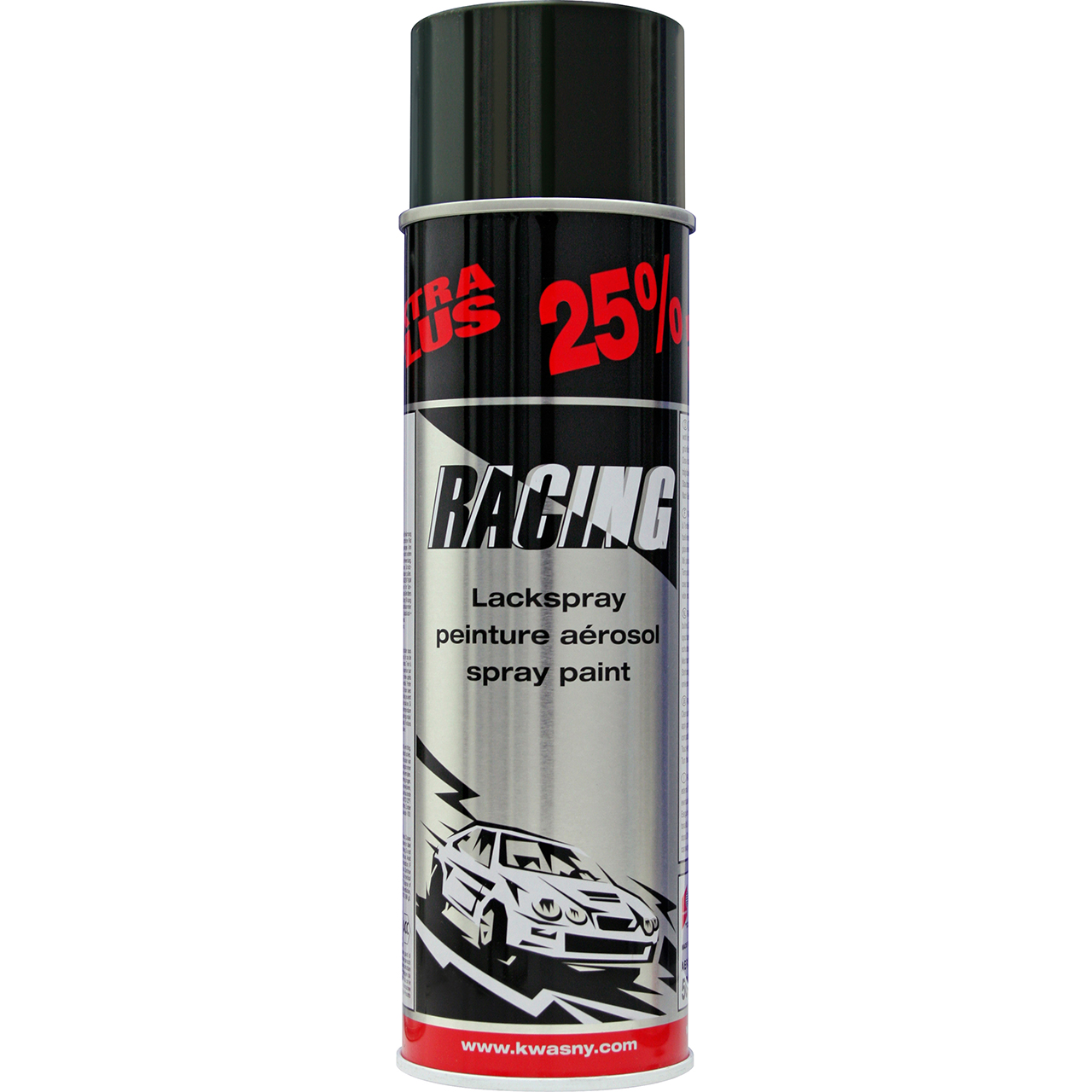 288905 RACING Lackspray schwarz glanz 500ml