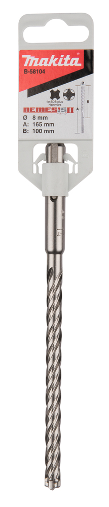 Makita SDS-PLUS NEMESISII Bohrer 8x165 mm