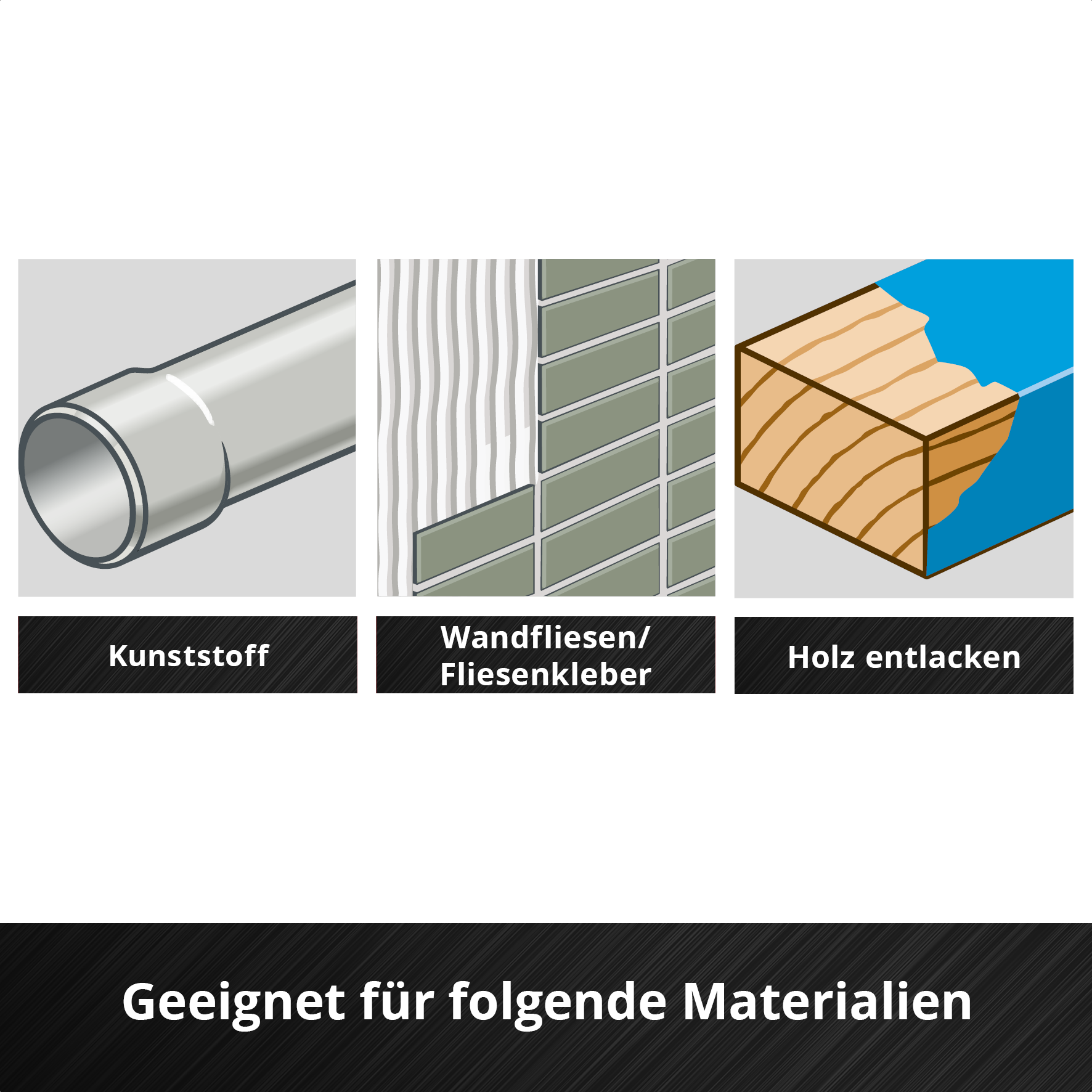 Einhell Universal-Multitool-Set mit Universalaufnahme, 17-tlg.