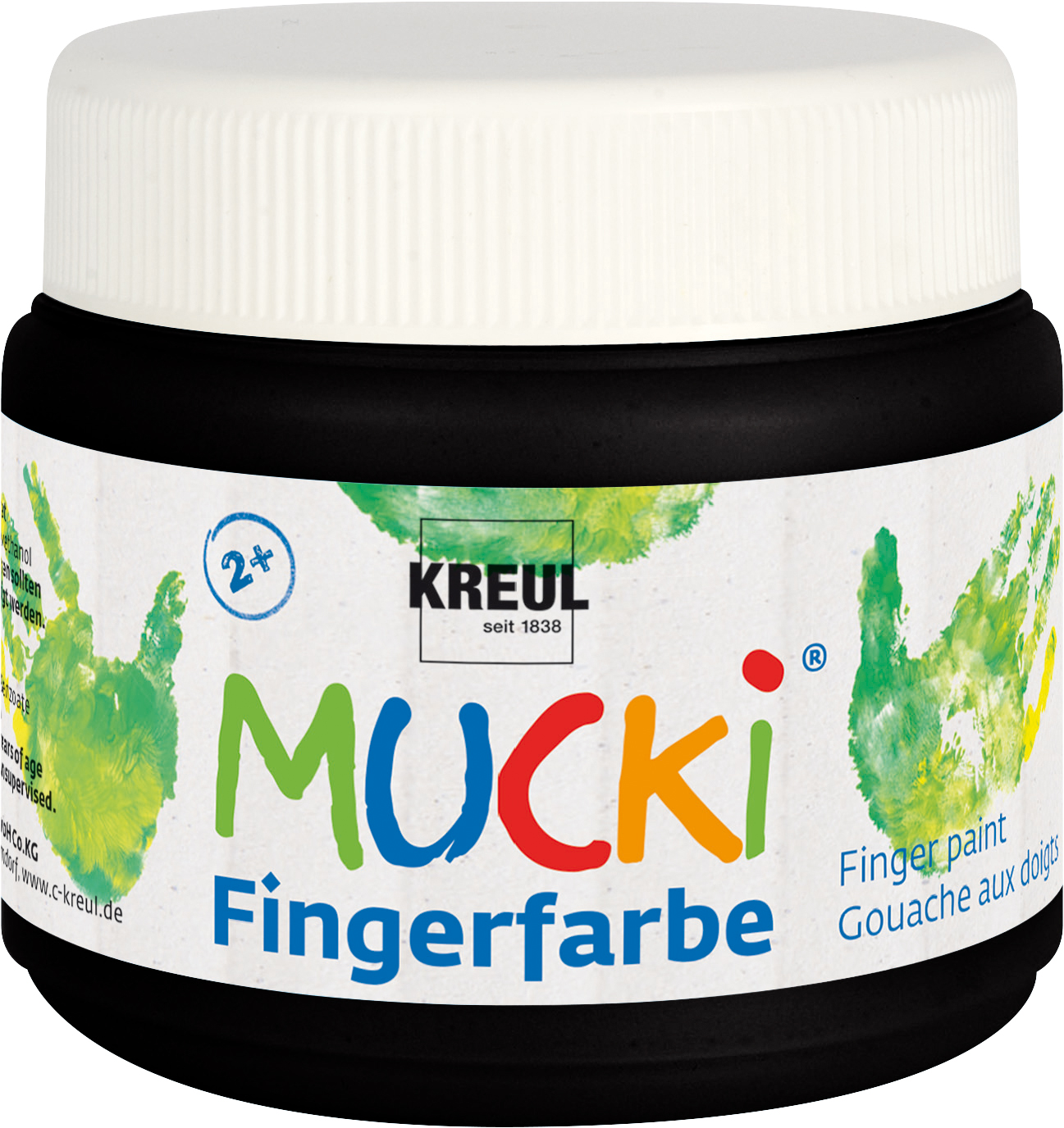 23112_MUCKI_Fingerfarbe_Schwarz_150ml_RGB Fingerfarbe