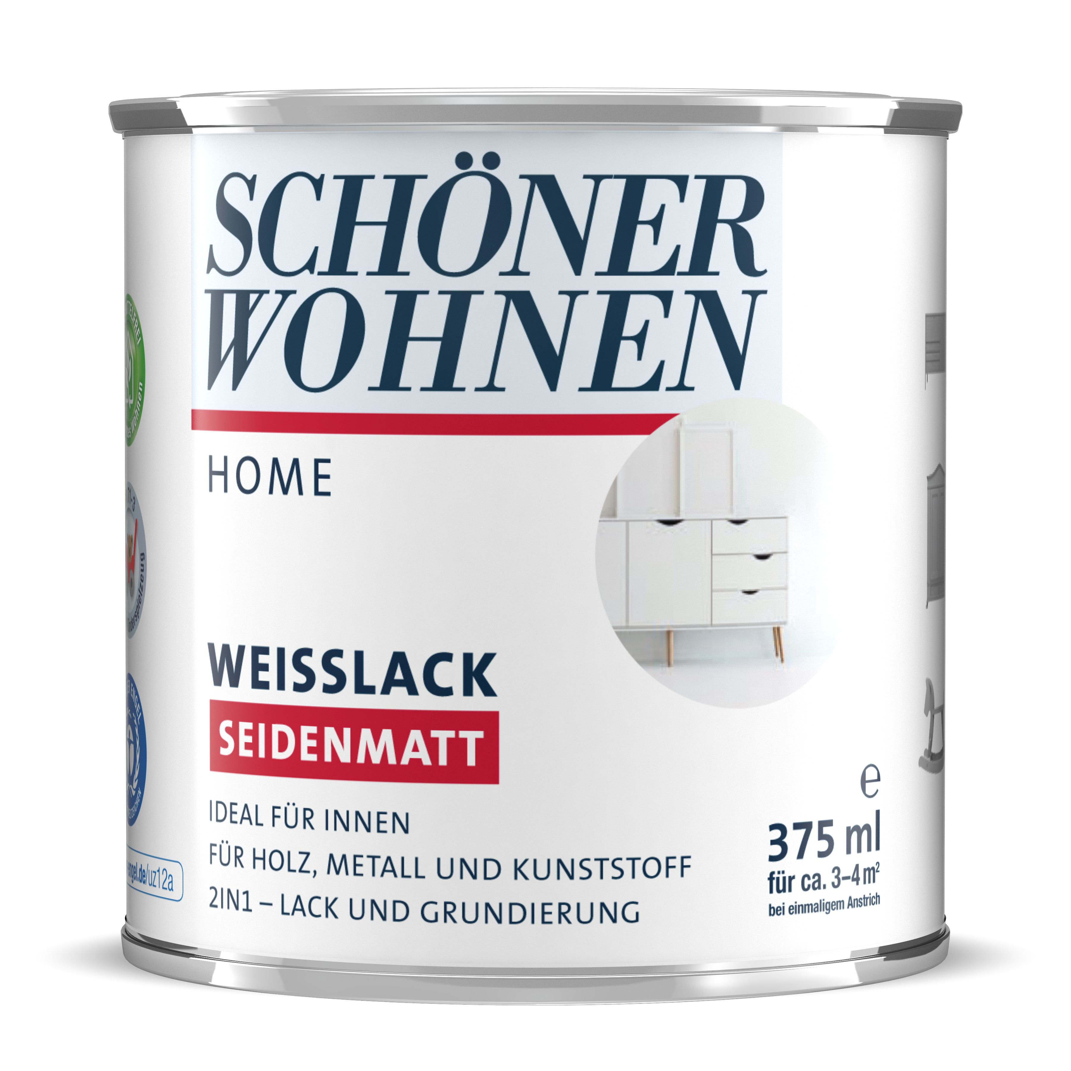 SW_2442-0375-0000 Schöner Wohnen Home Weißlack, seidenmatt