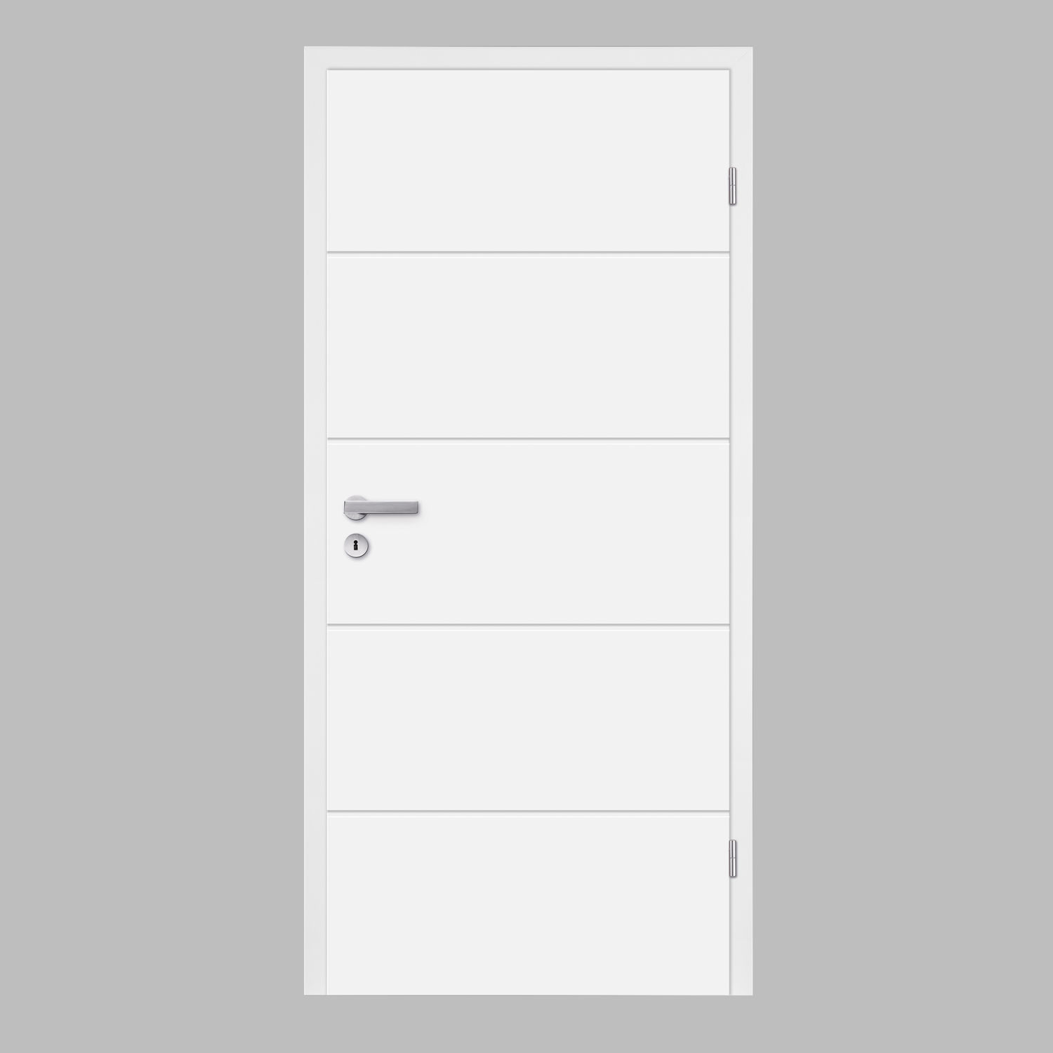 4004327279237 Borne Zimmertür Fila 5, Weißlack